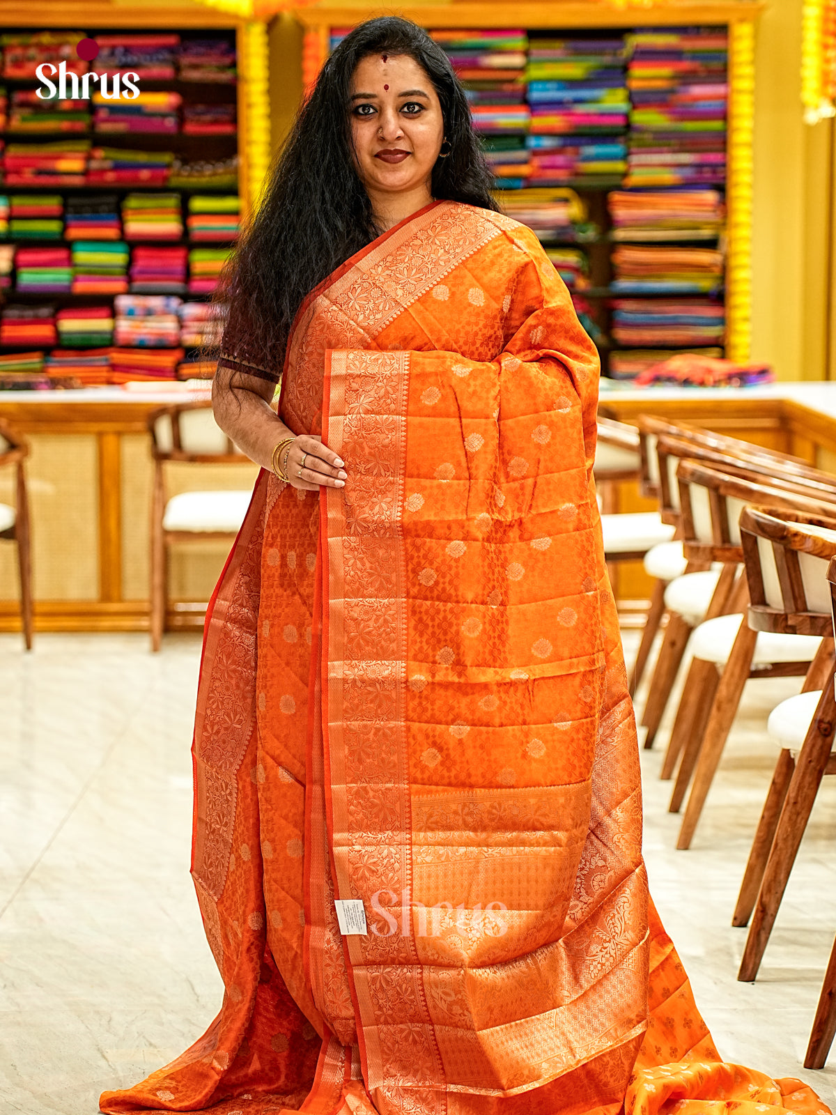 Semi Rawsilk Saree - EI21324