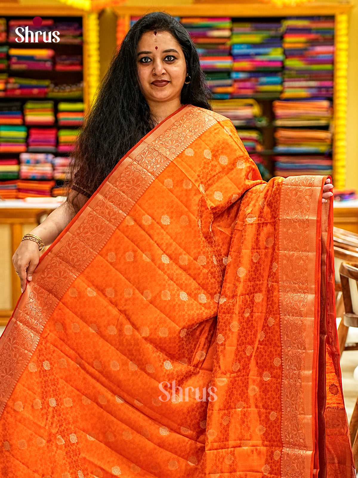 Semi Rawsilk Saree - EI21324