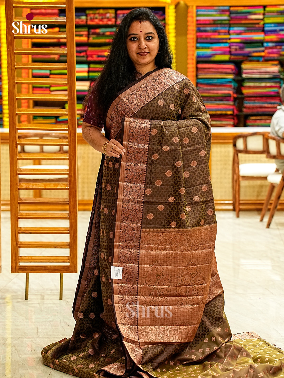 Semi Rawsilk Saree - EI21326