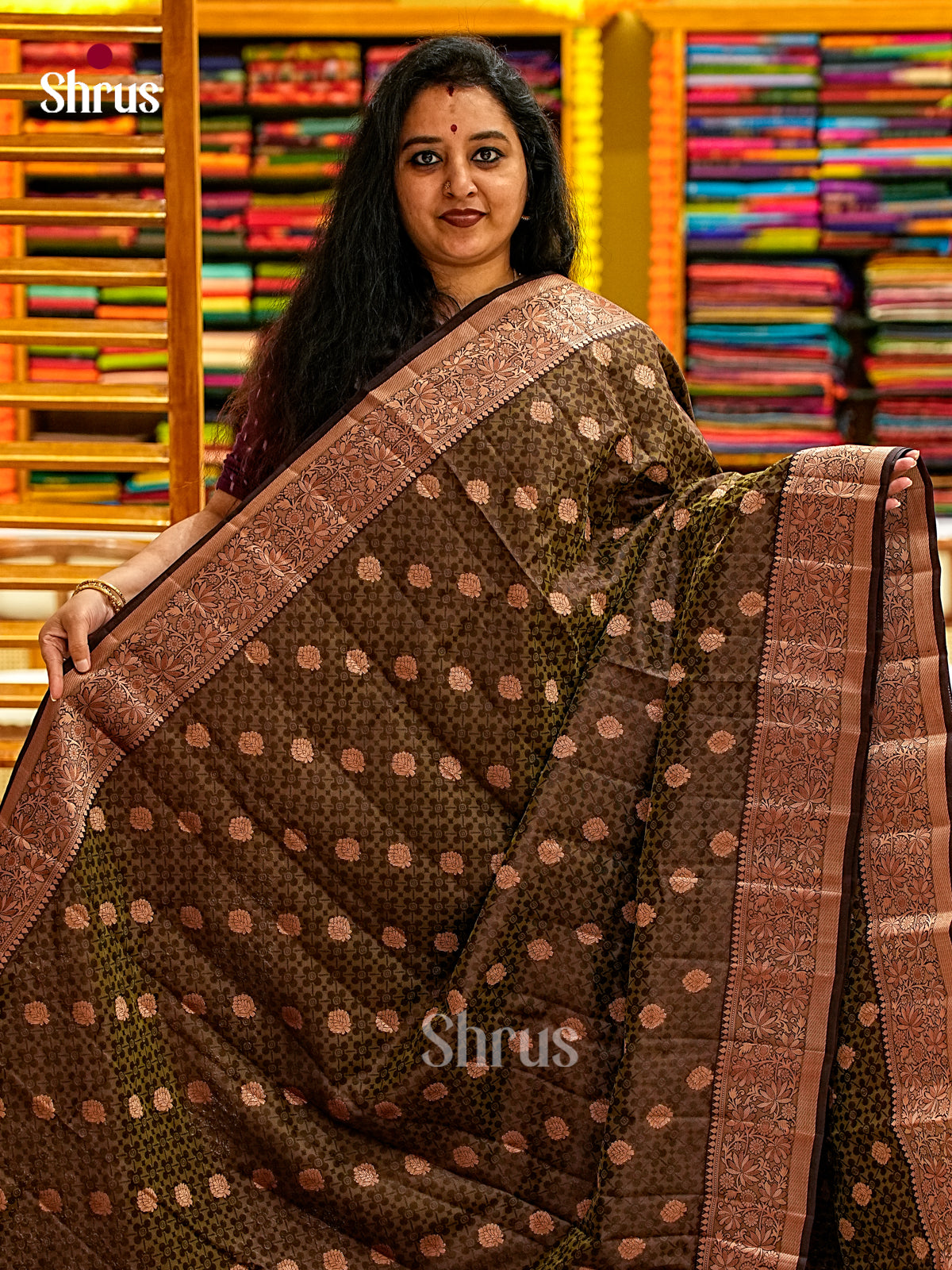 Semi Rawsilk Saree - EI21326