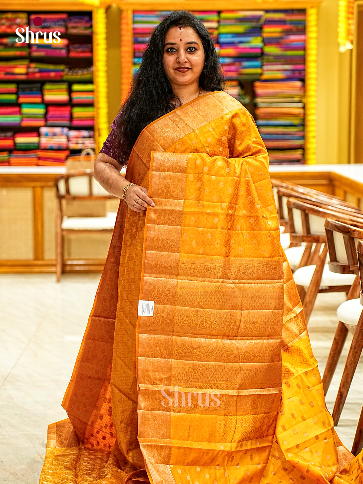 Semi Rawsilk Saree - EI21328