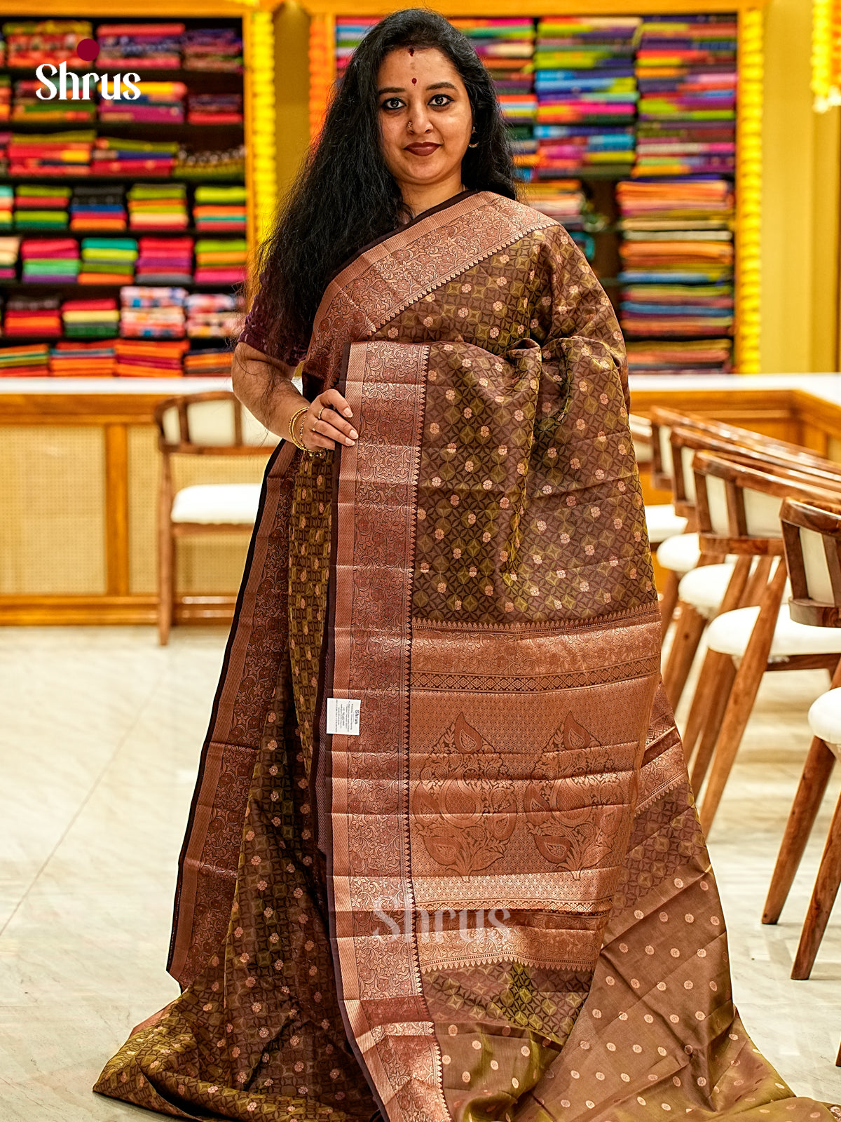 Semi Rawsilk Saree - EI21329