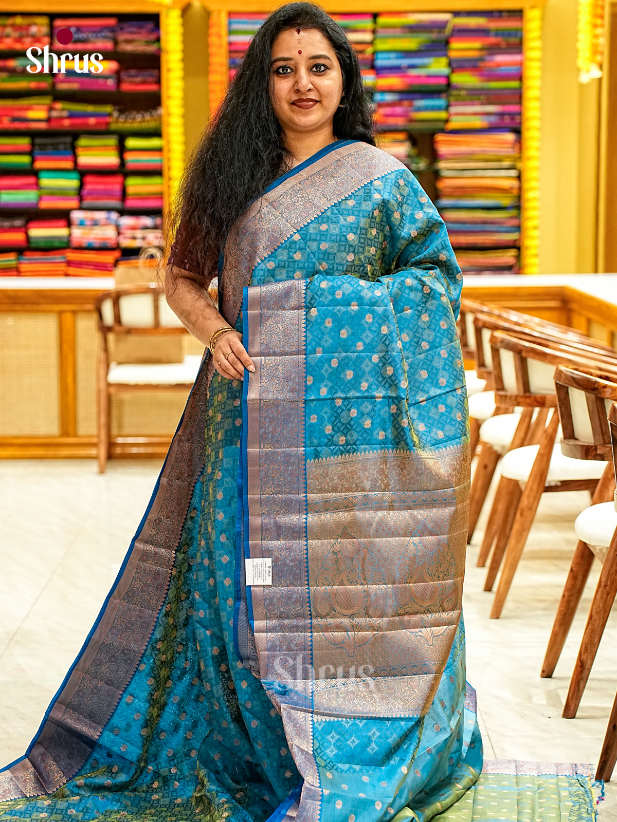Semi Rawsilk Saree - EI21330