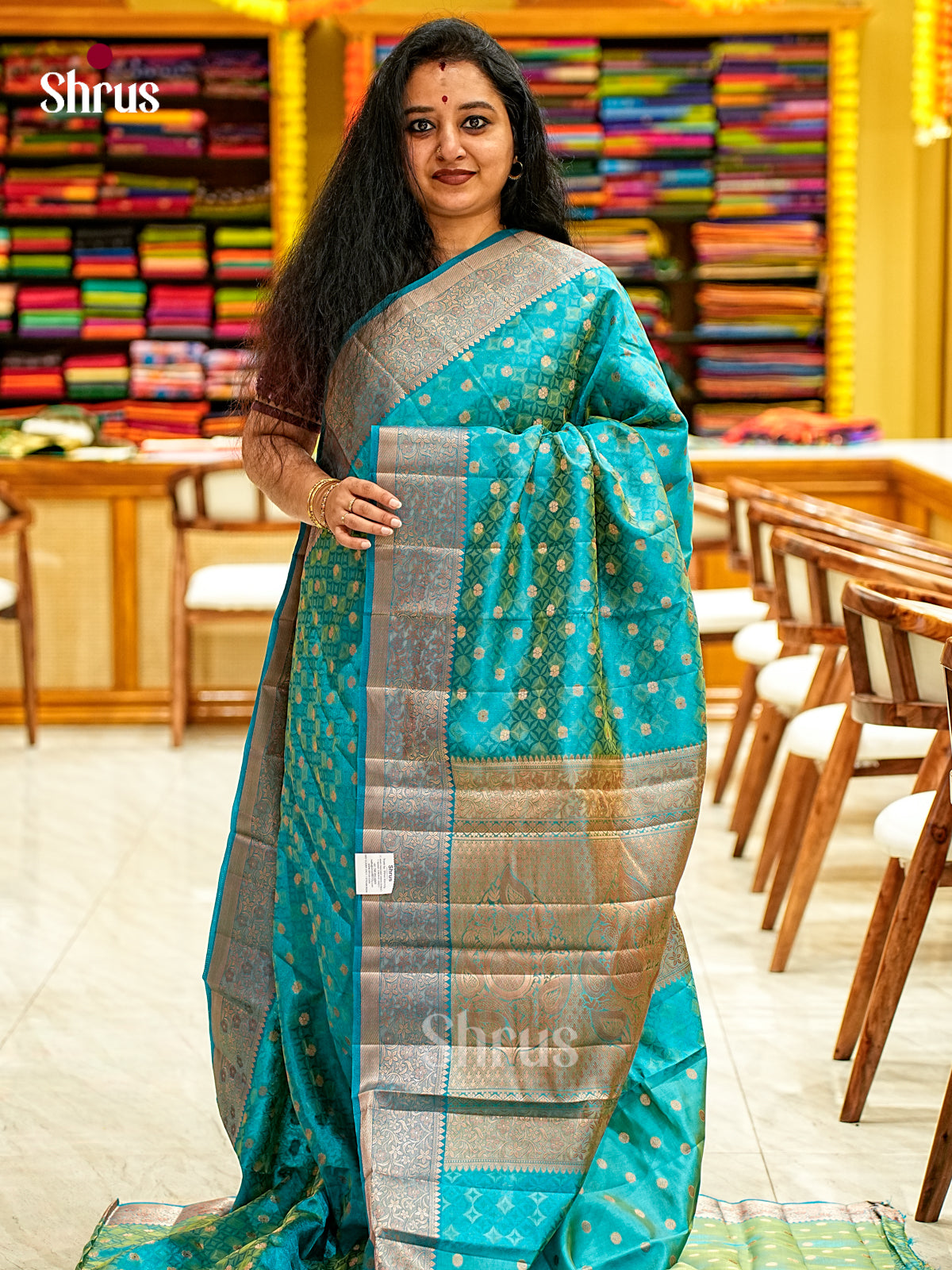 Semi Rawsilk Saree - EI21336
