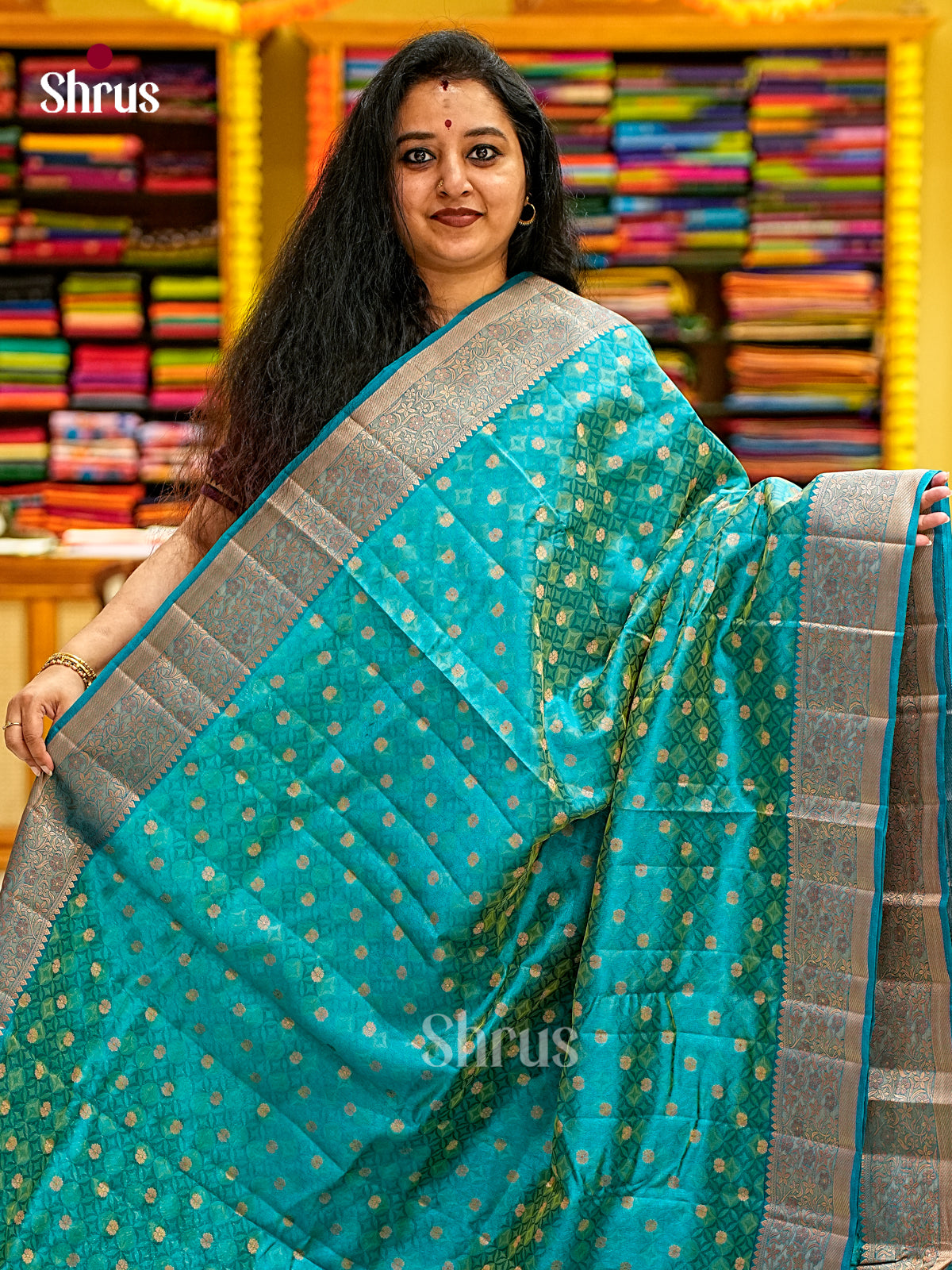 Semi Rawsilk Saree - EI21336