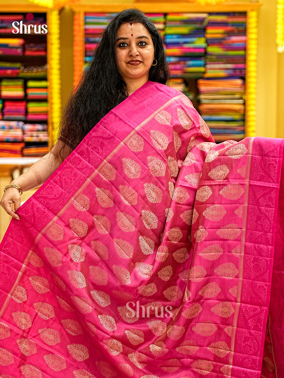 Semi Rawsilk Saree - EI22002