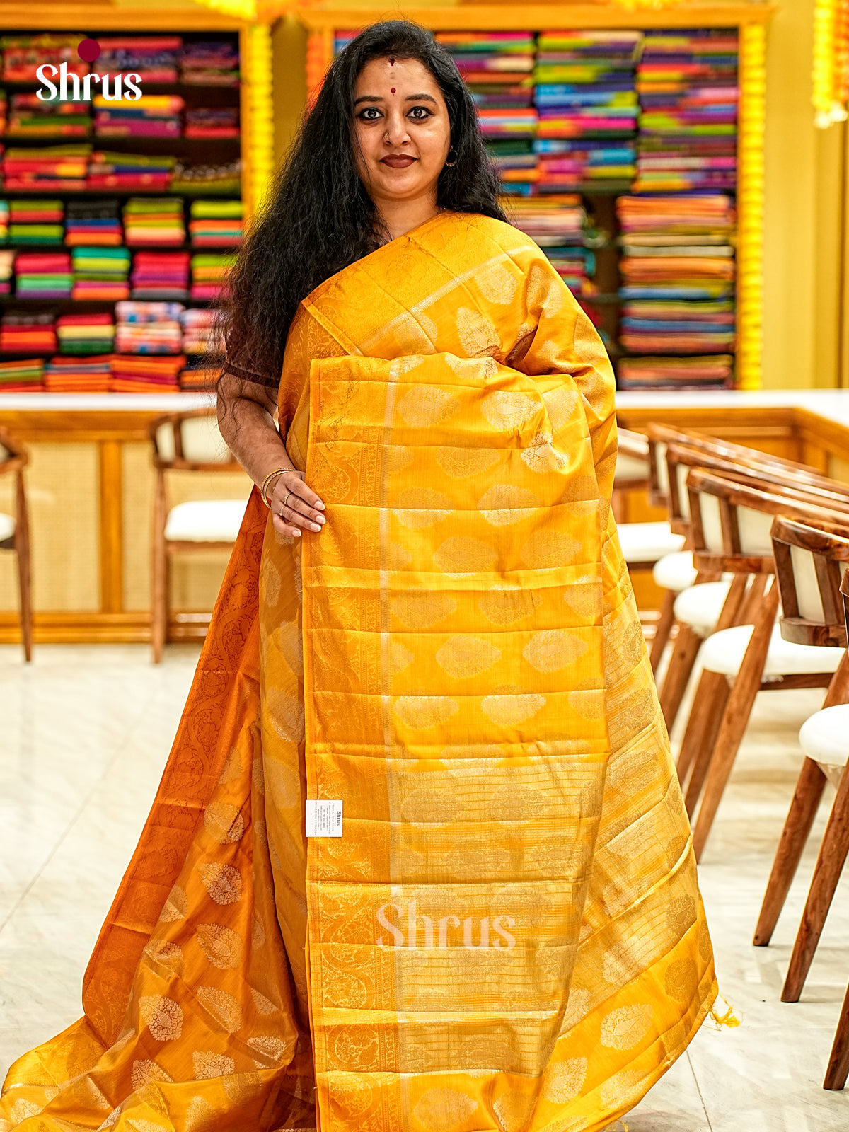 Semi Rawsilk Saree - EI22004