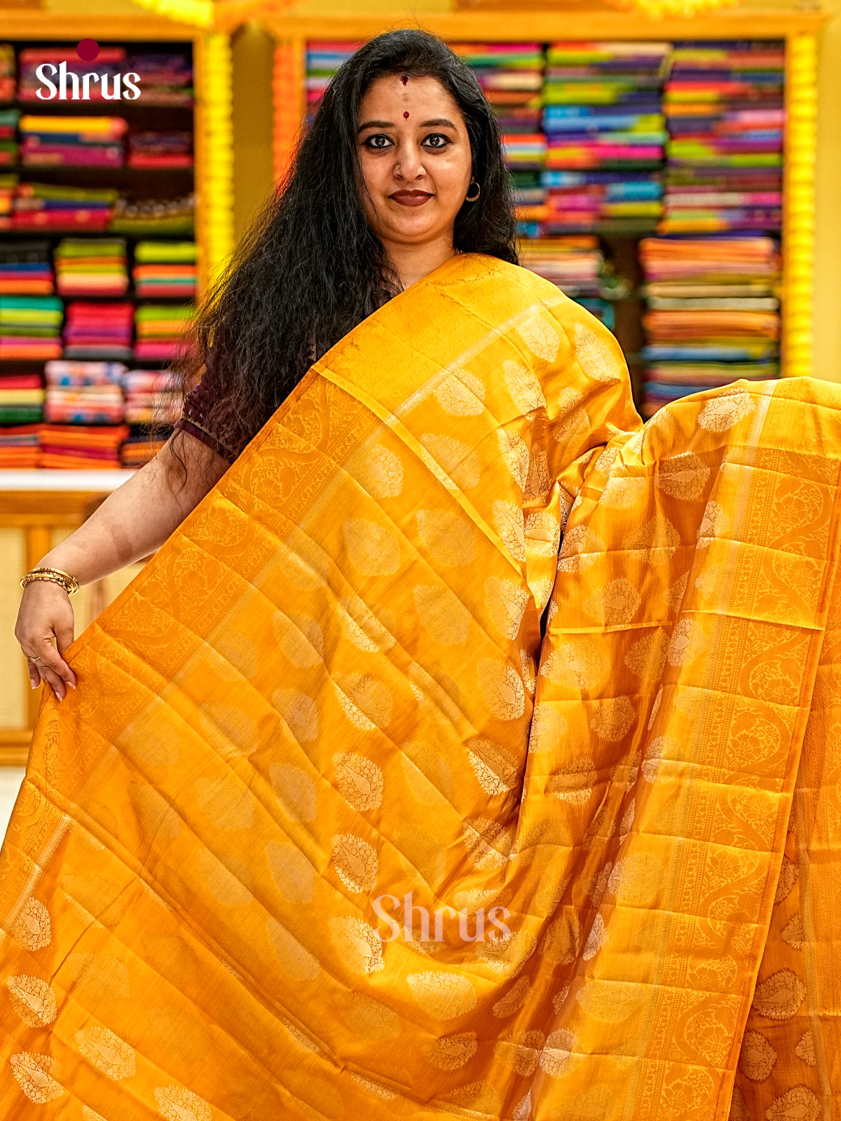 Semi Rawsilk Saree - EI22004