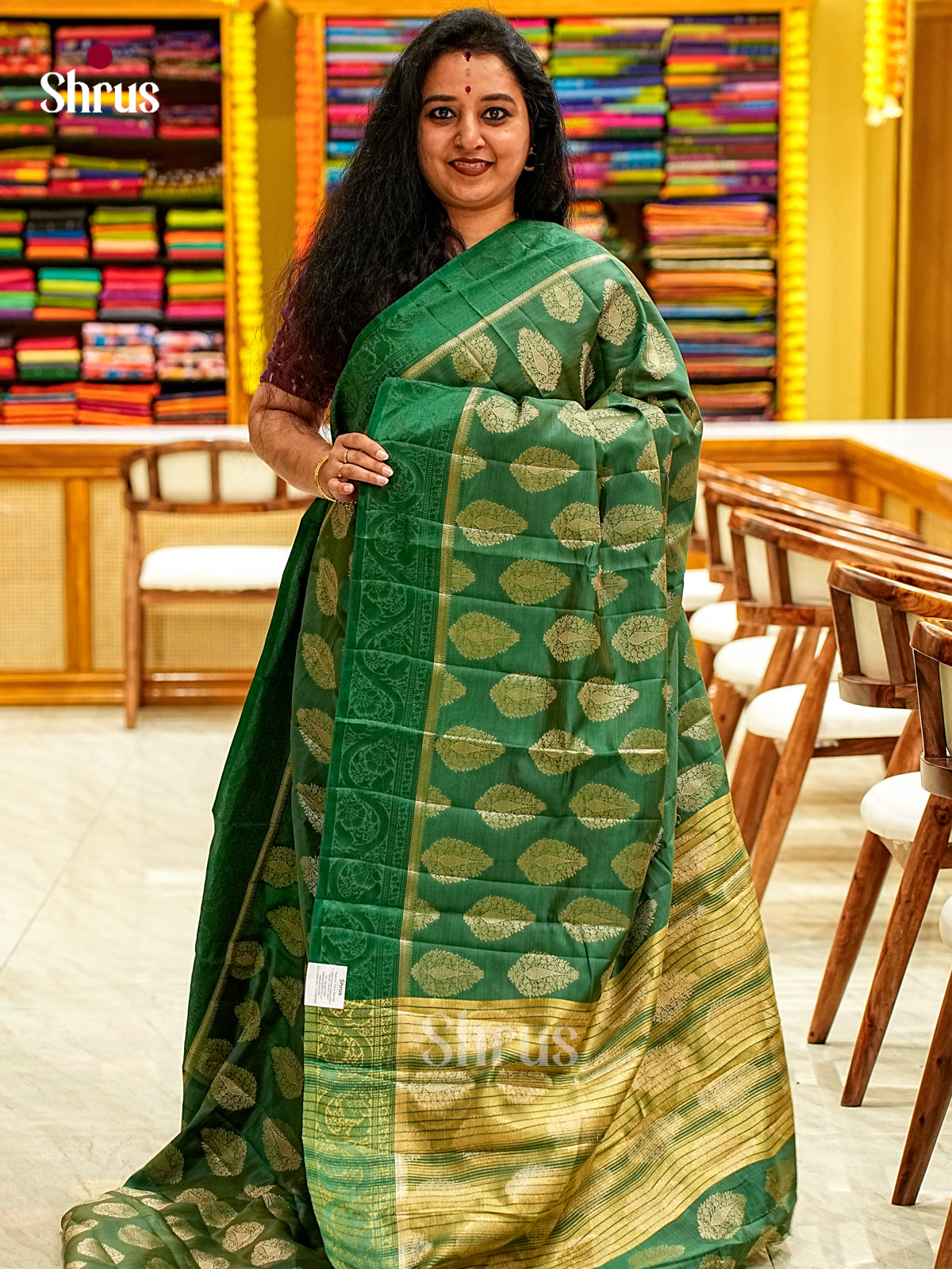 Semi Rawsilk Saree - EI22007