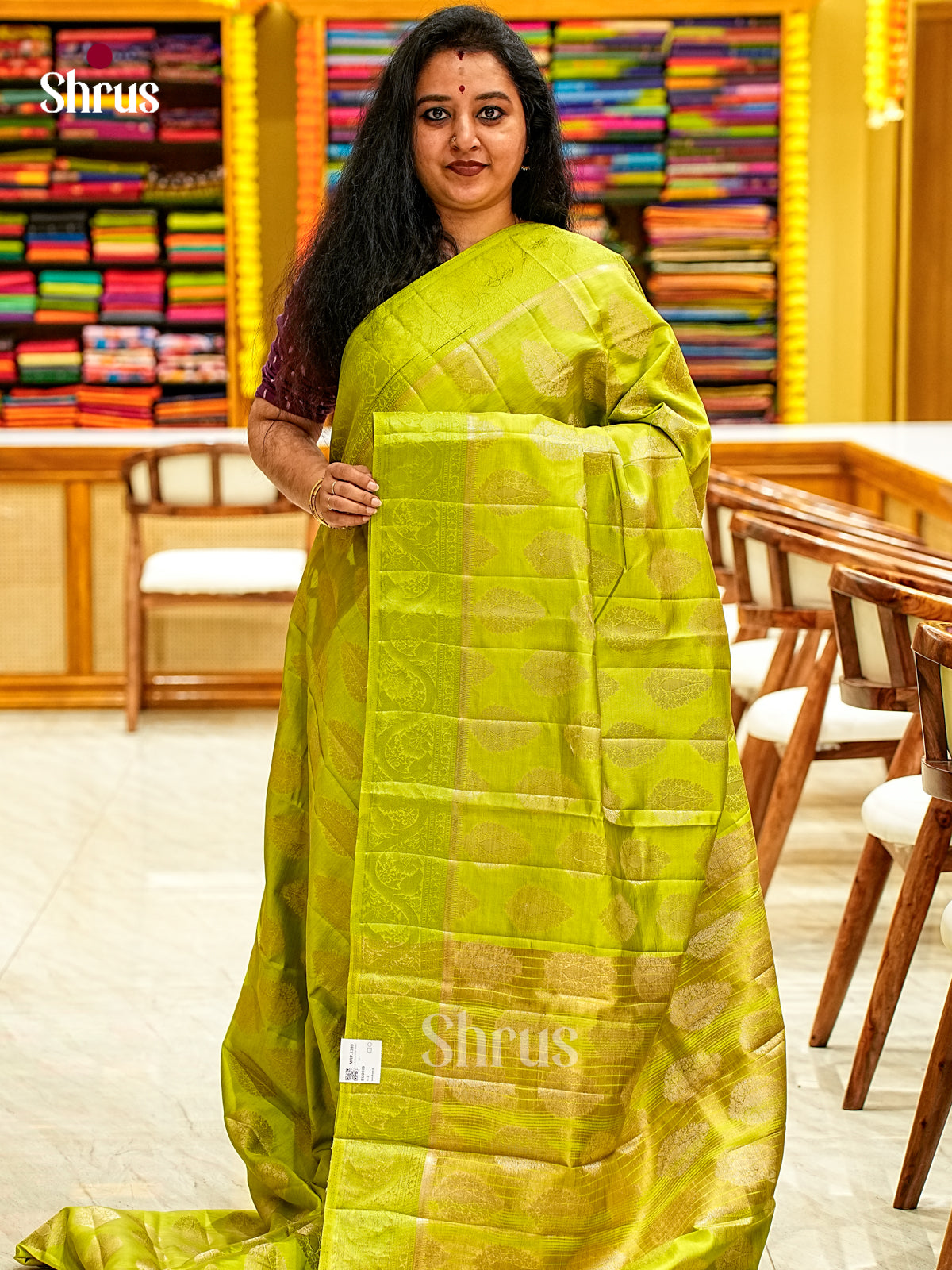 Semi Rawsilk Saree - EI22009