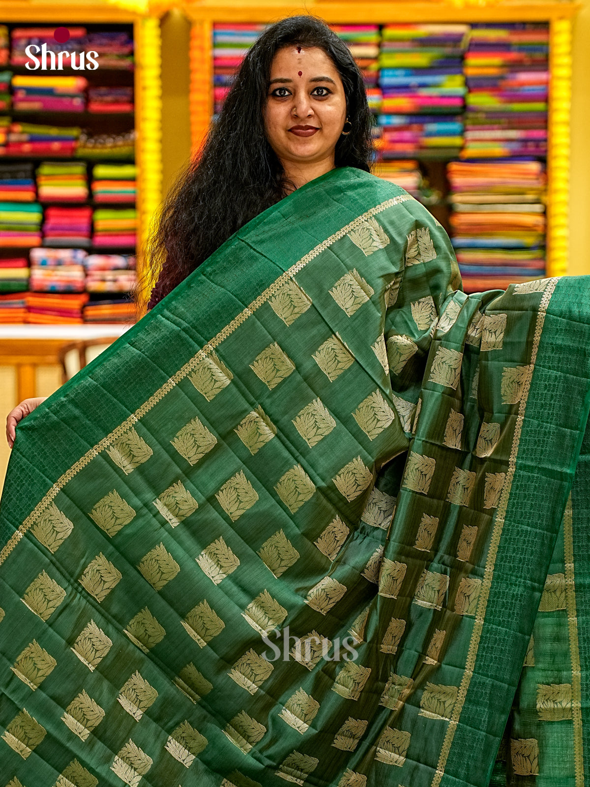 Semi Rawsilk Saree - EI22012