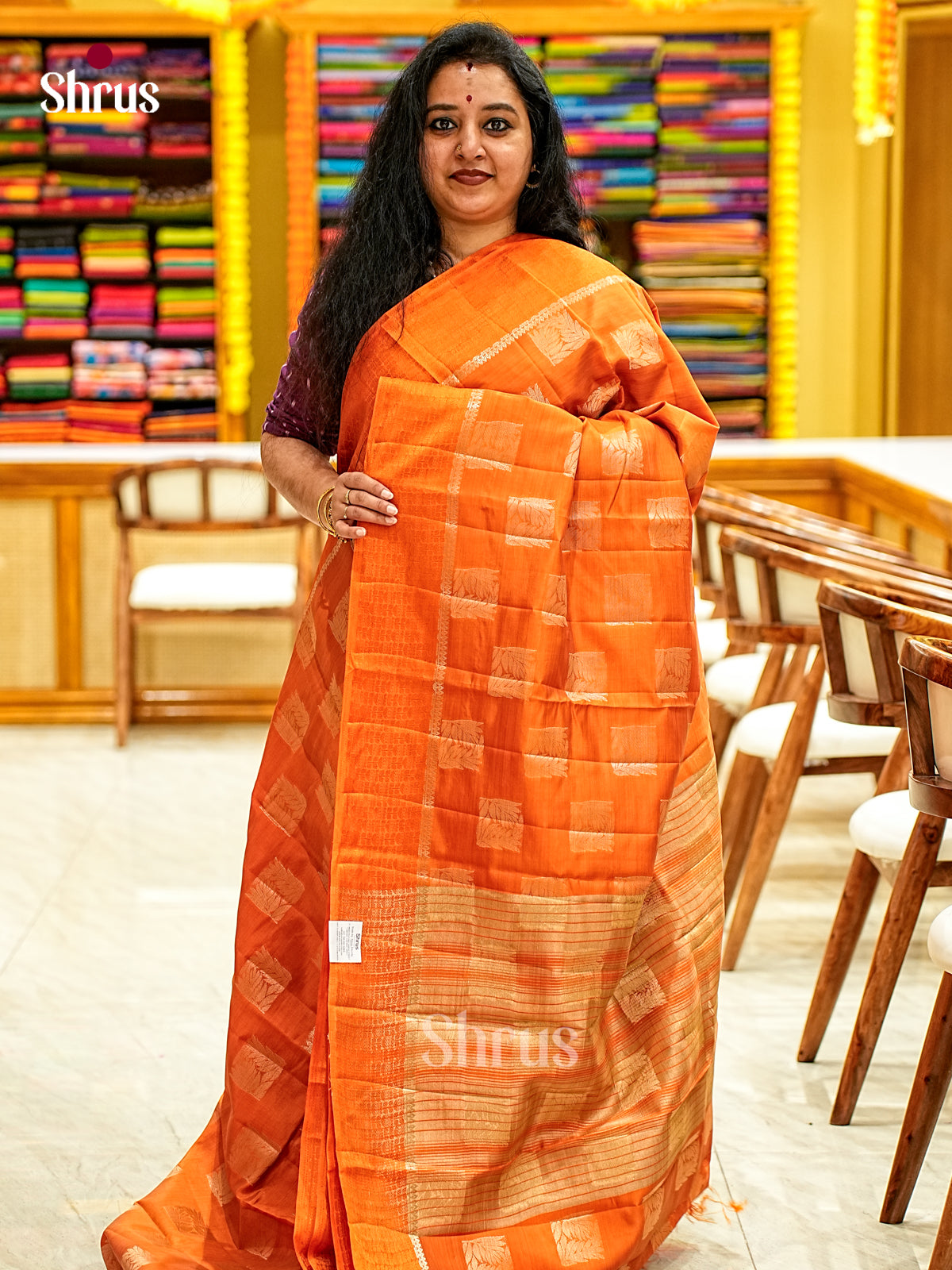 Semi Rawsilk Saree - EI22013