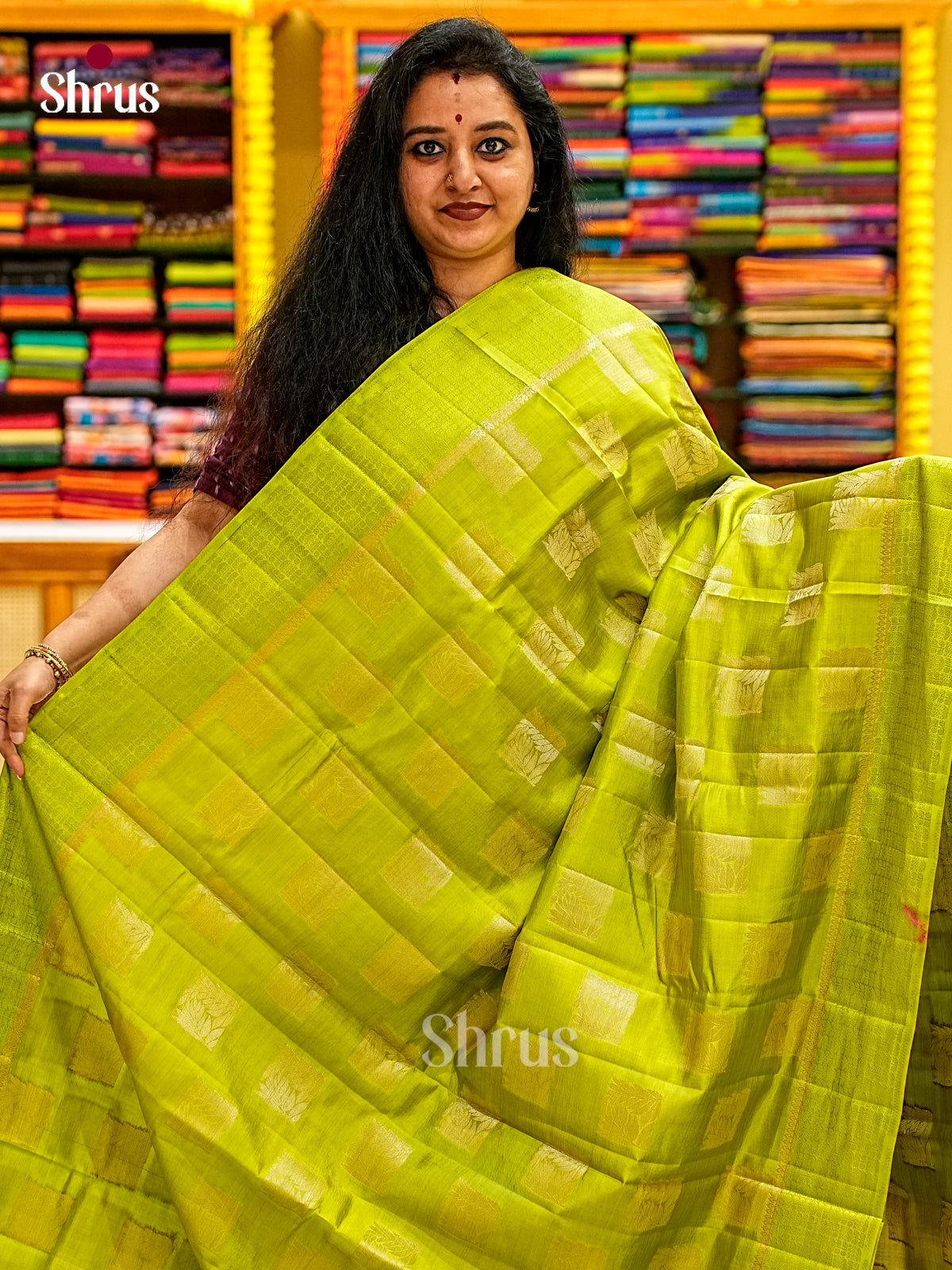 Semi Rawsilk Saree - EI22014