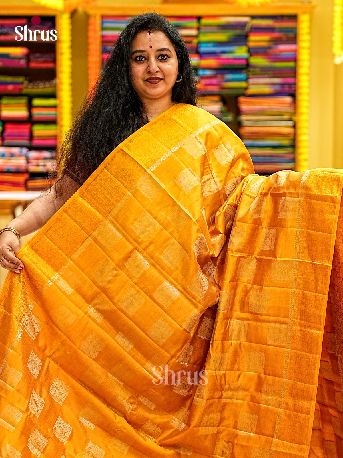 Semi Rawsilk Saree - EI22015