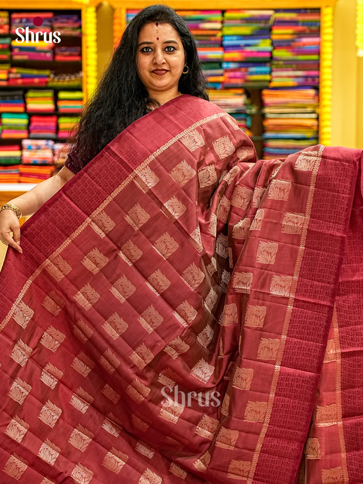 Semi Rawsilk Saree - EI22016