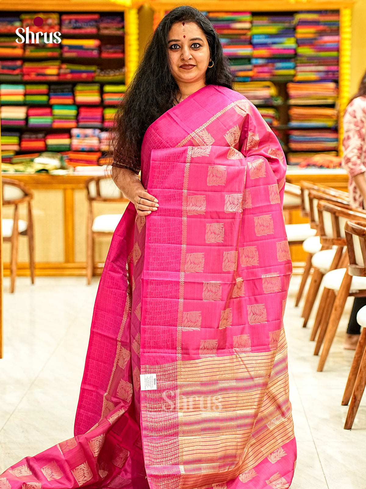 Semi Rawsilk Saree - EI22017