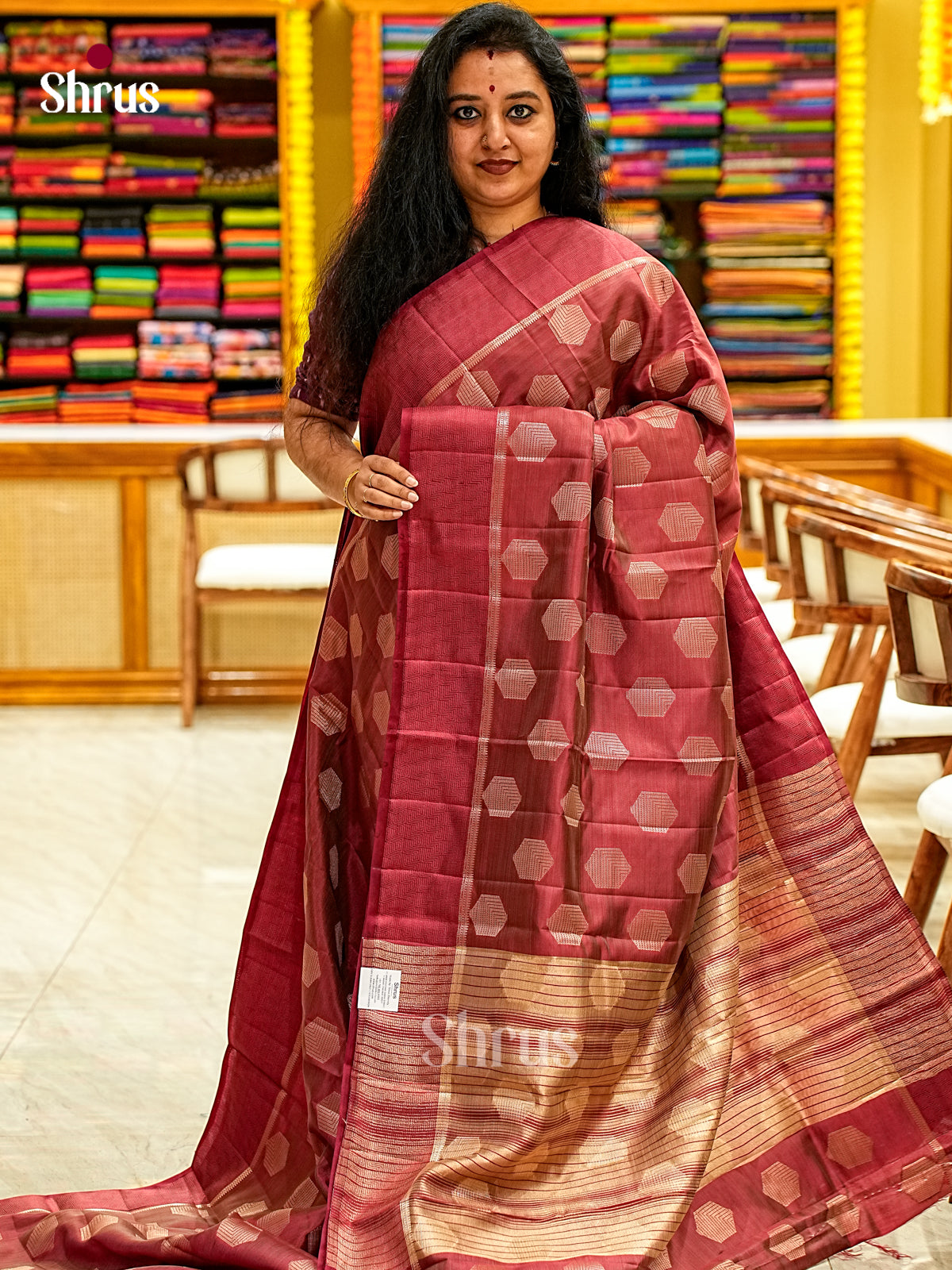 Semi Rawsilk Saree - EI22021