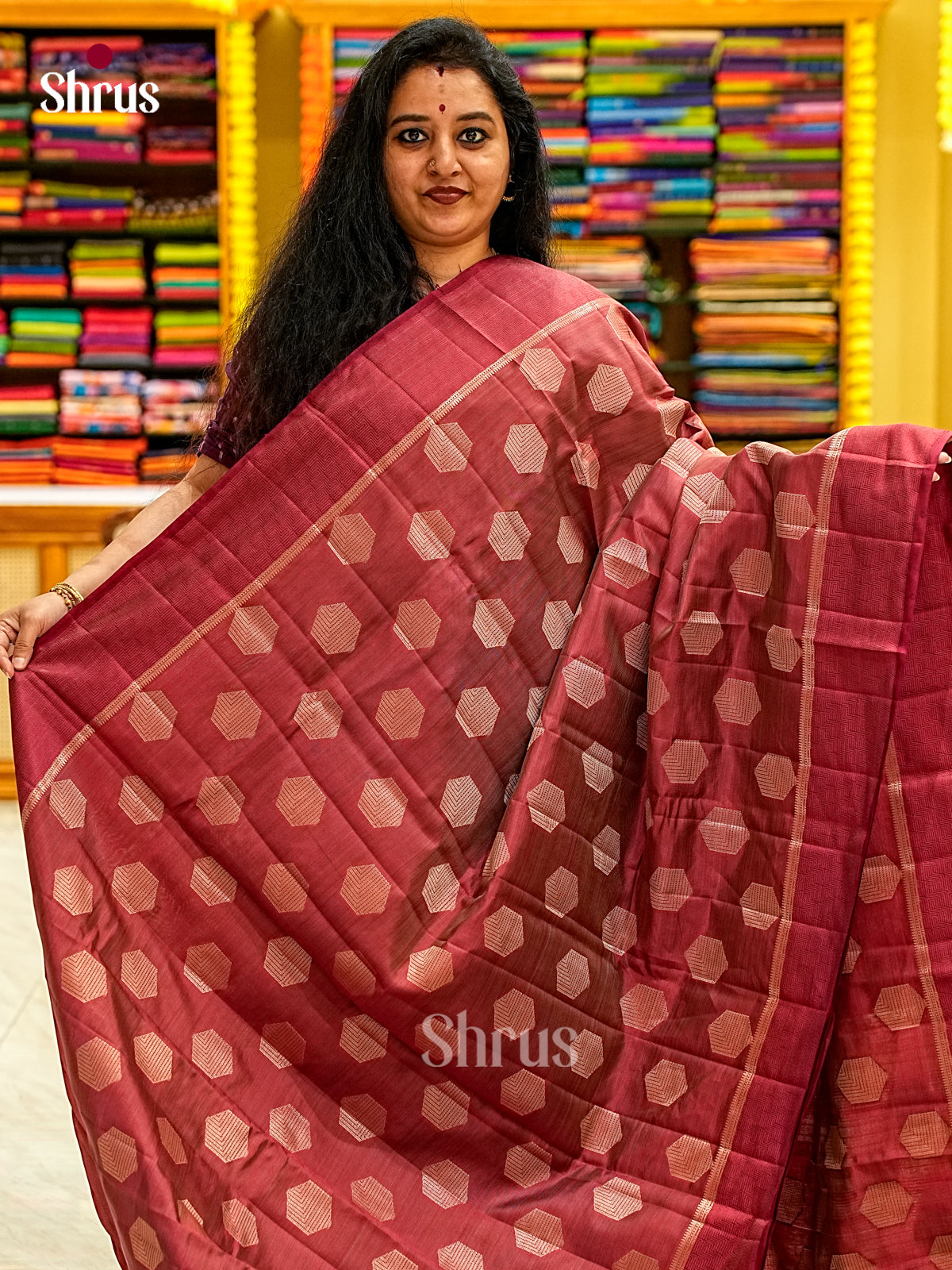 Semi Rawsilk Saree - EI22021