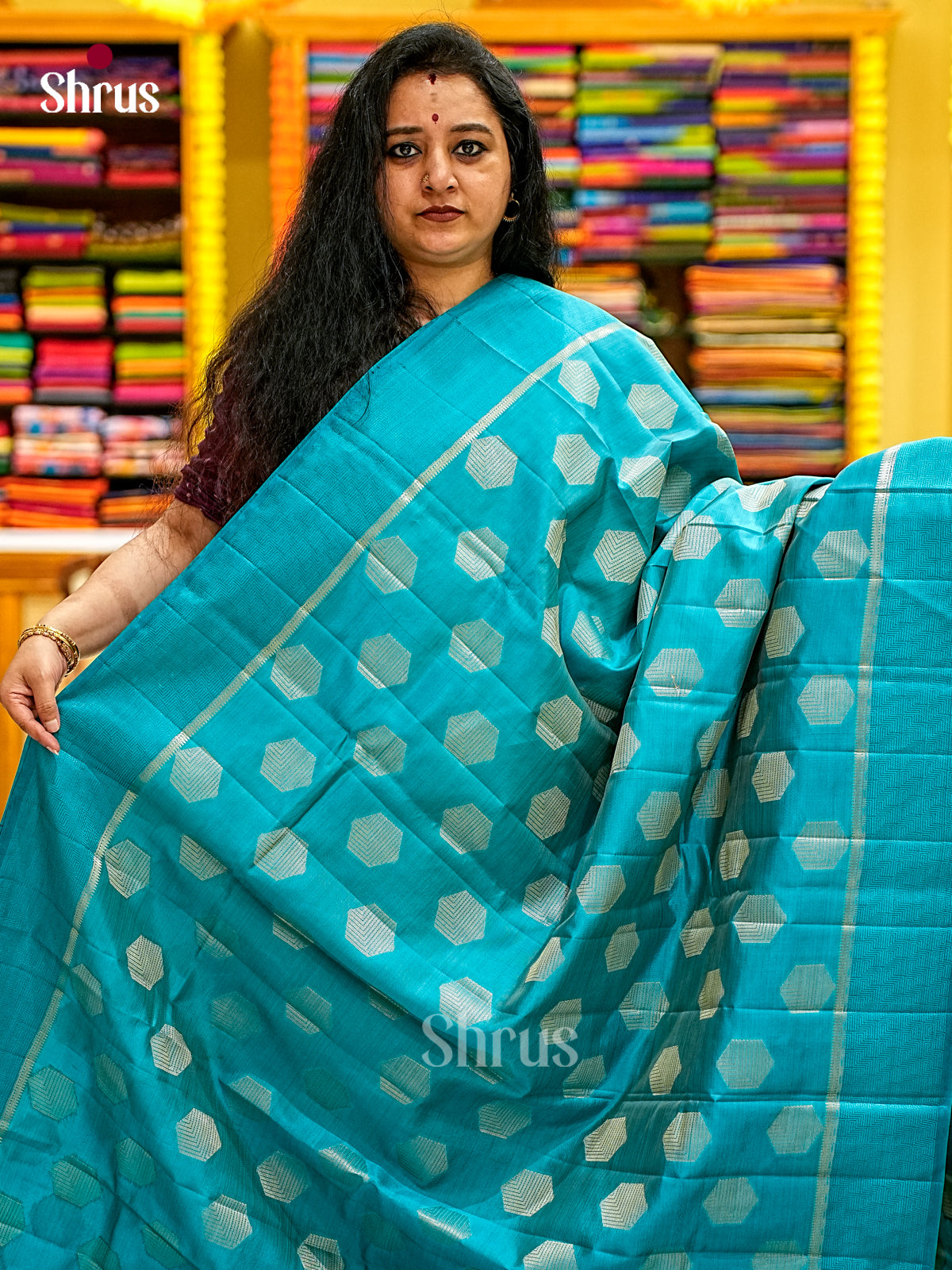 Semi Rawsilk Saree - EI22022