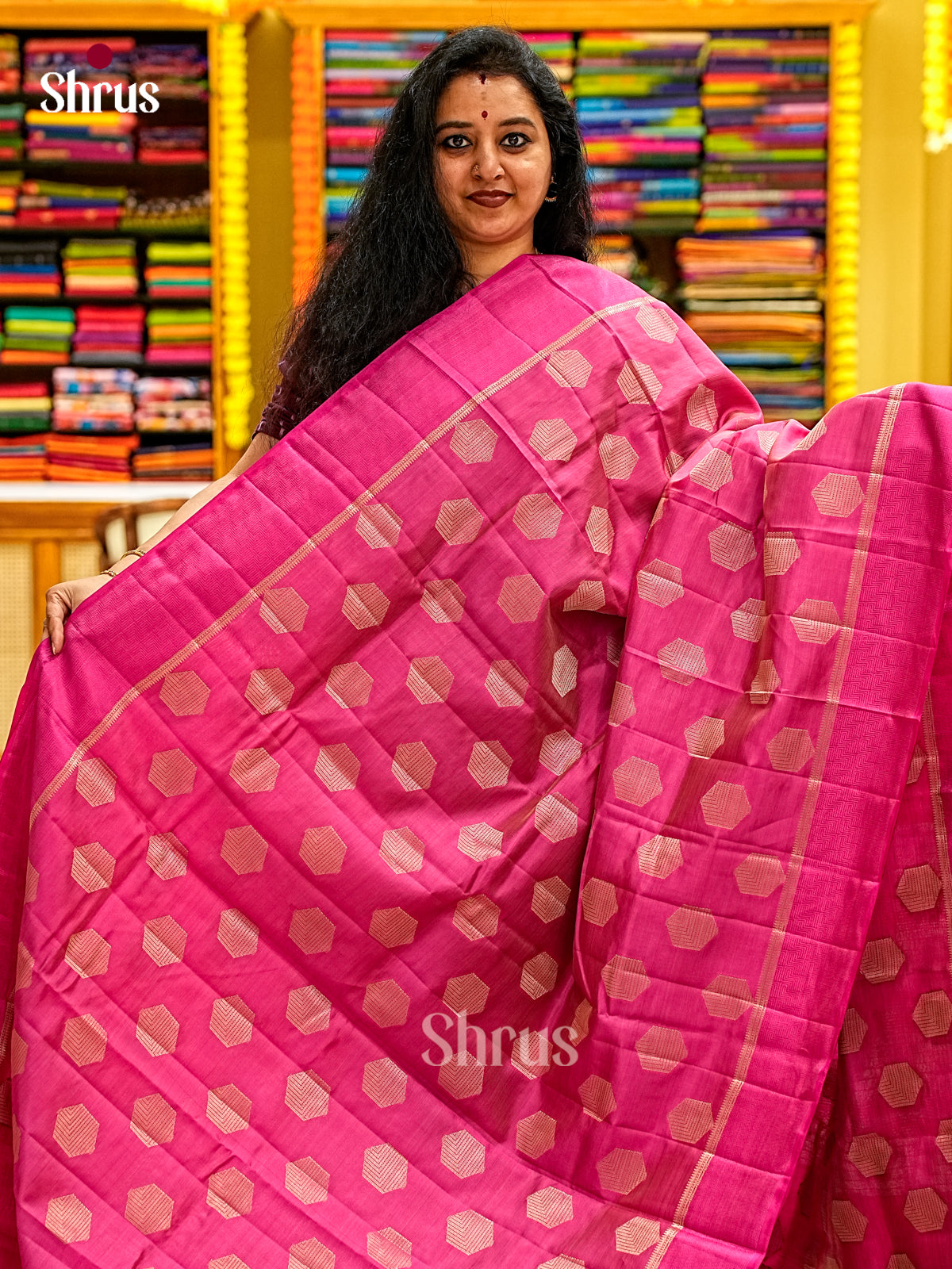 Semi Rawsilk Saree - EI22023