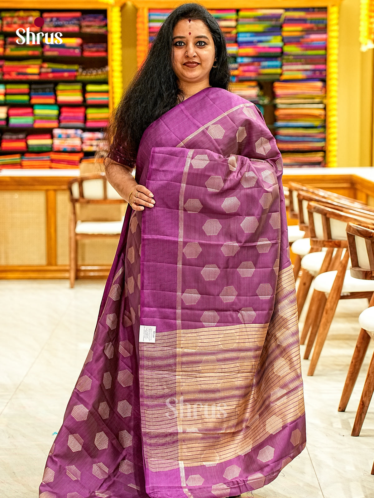 Semi Rawsilk Saree - EI22024