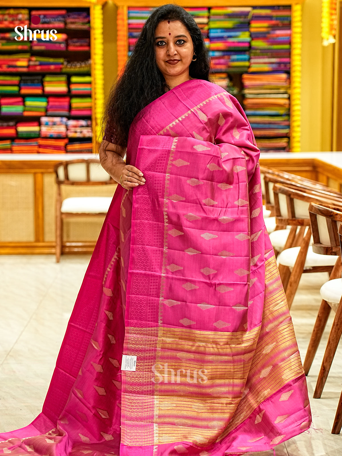Semi Rawsilk Saree - EI22040