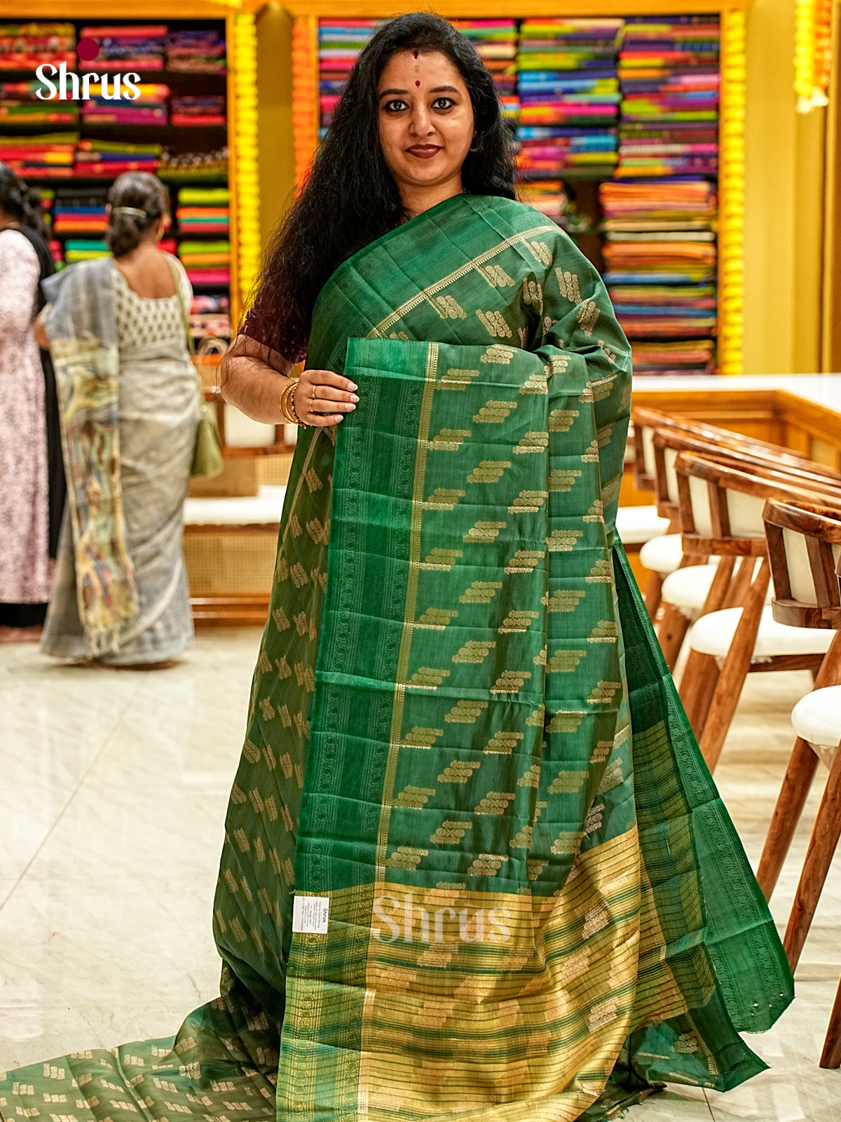 Semi Rawsilk Saree - EI22047