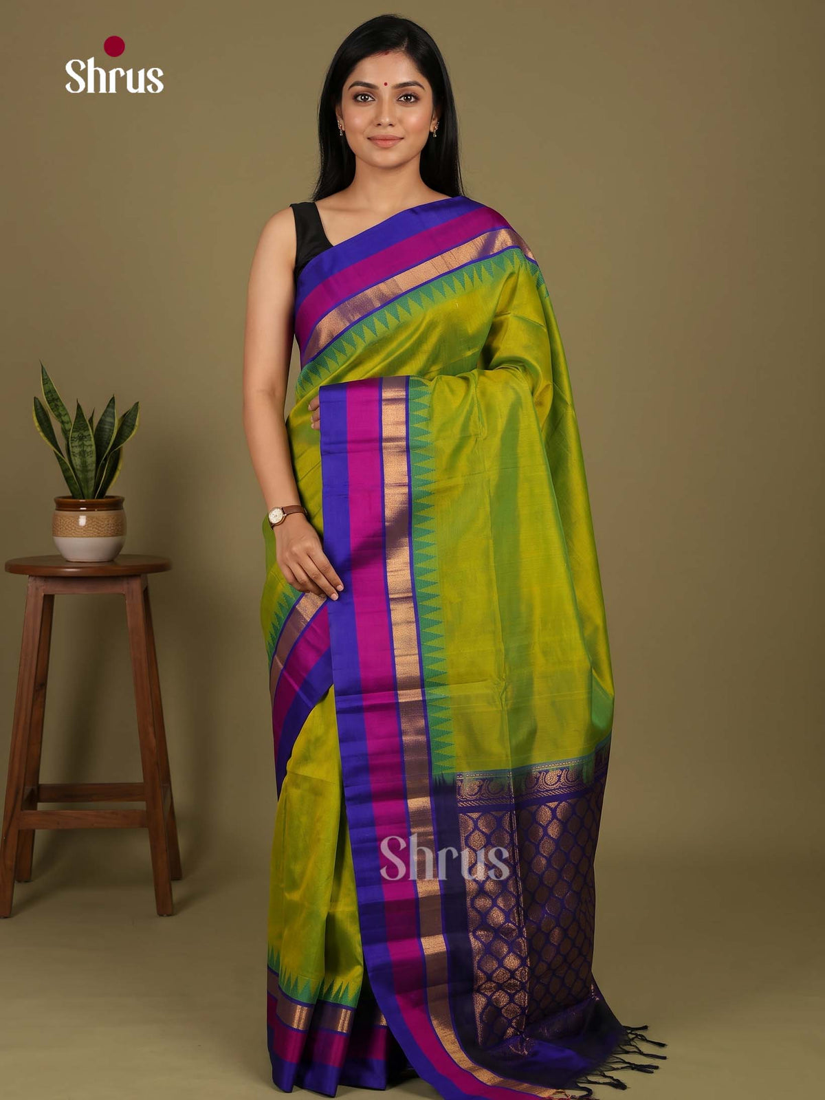 Silk Cotton Saree - EI23005