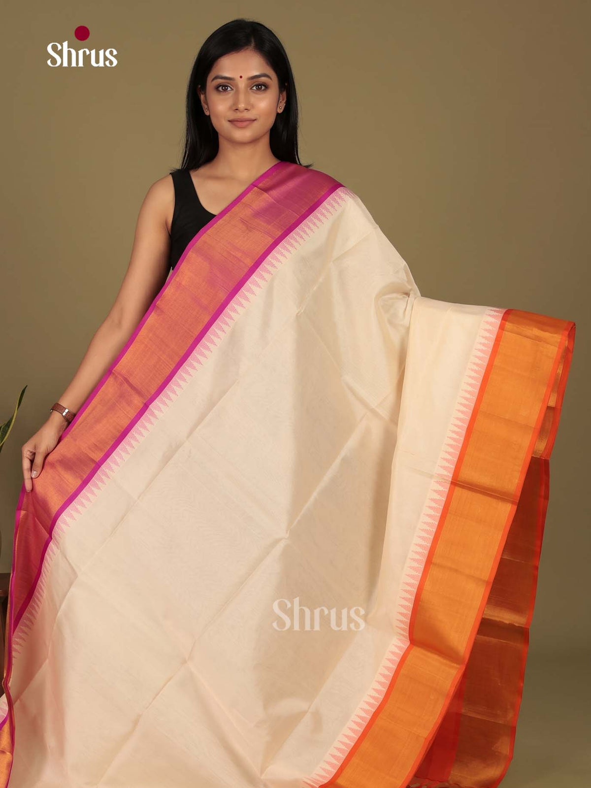 Silk Cotton Saree - EI23006