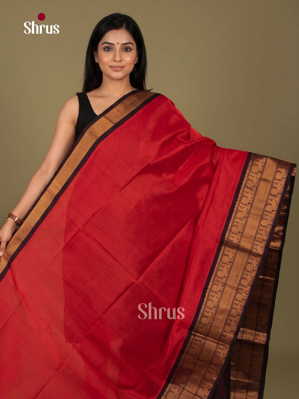 Silk Cotton Saree - EI23015