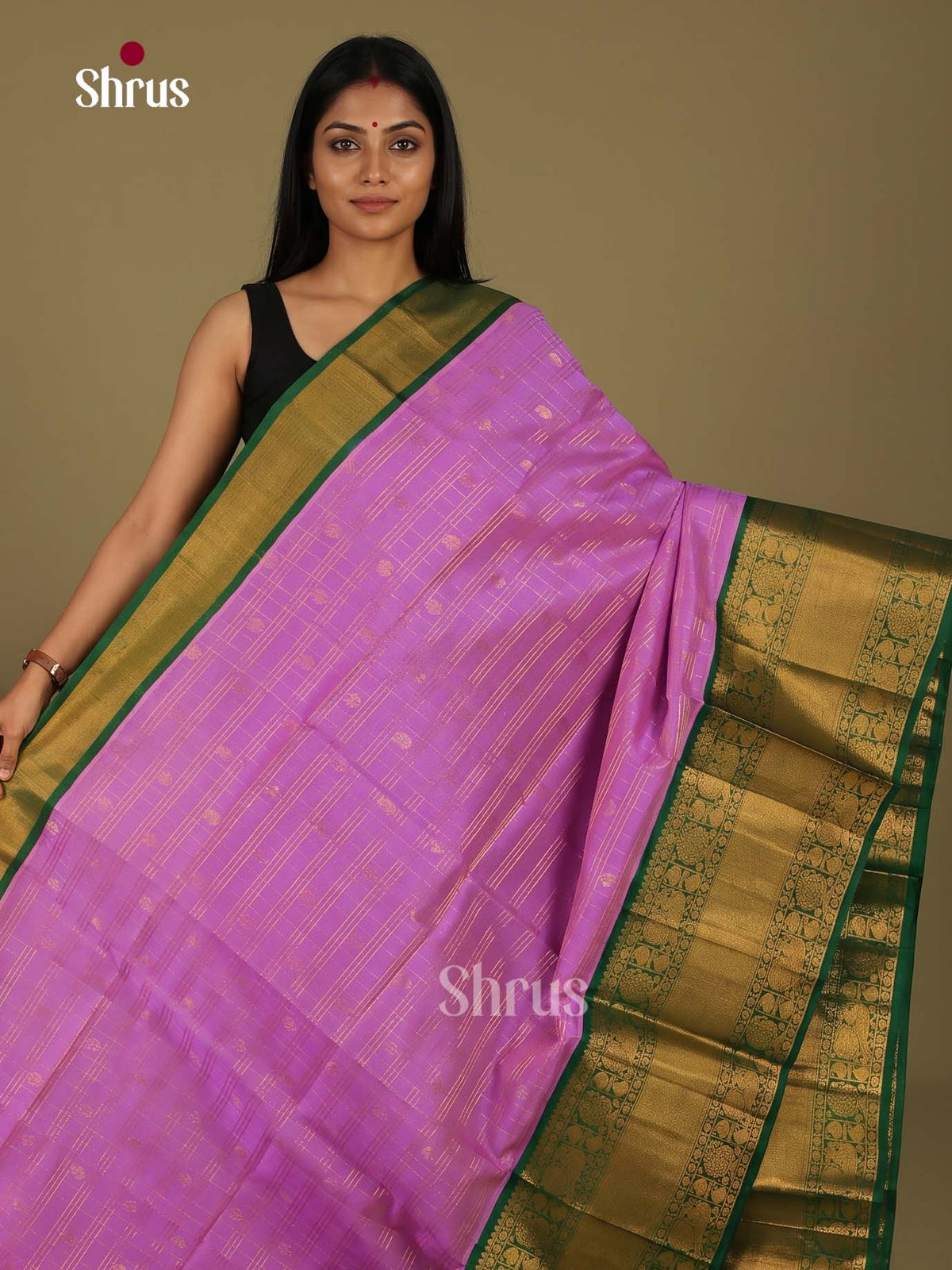 Silk Cotton Saree - EI23022