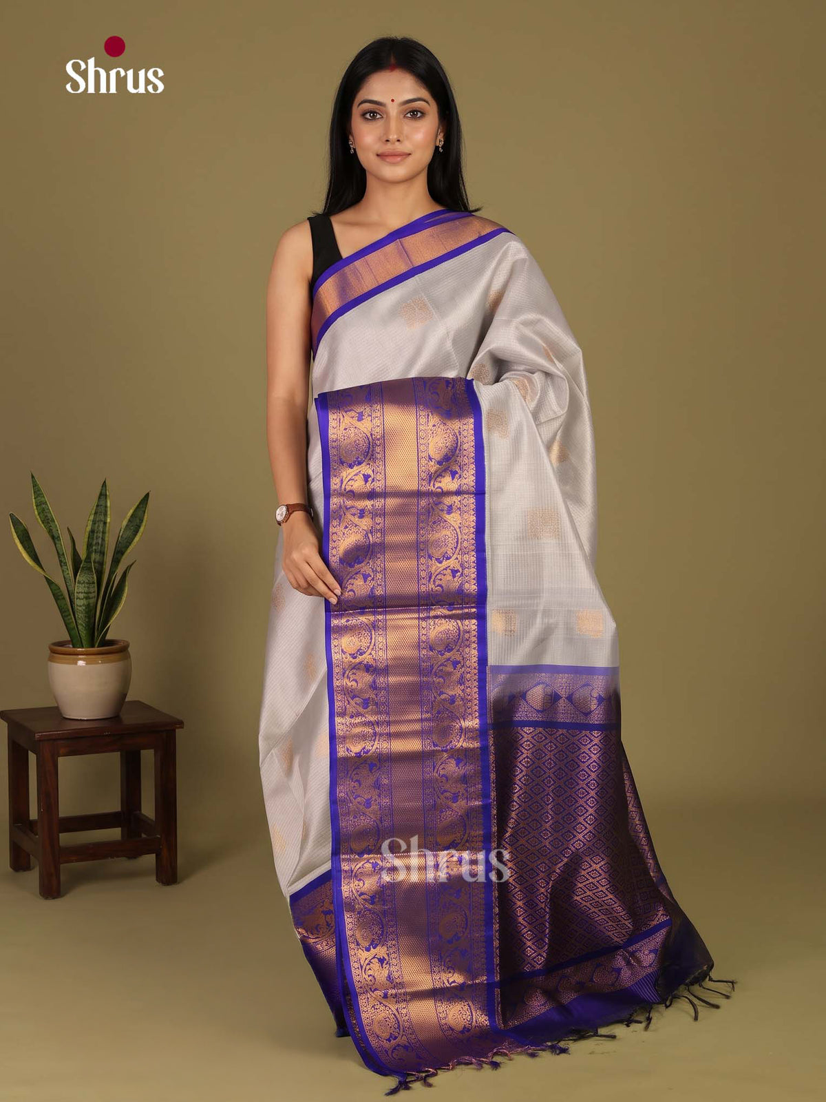 Silk Cotton Saree - EI23025