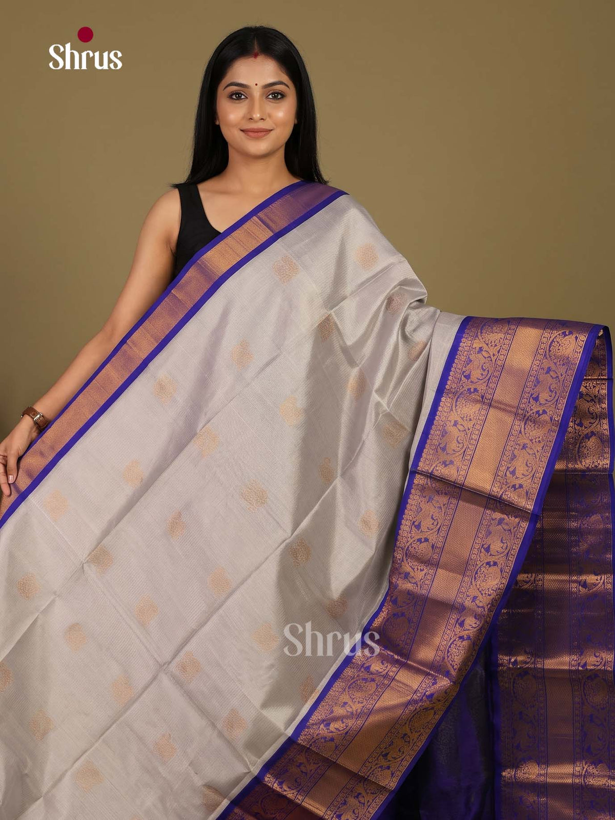 Silk Cotton Saree - EI23025