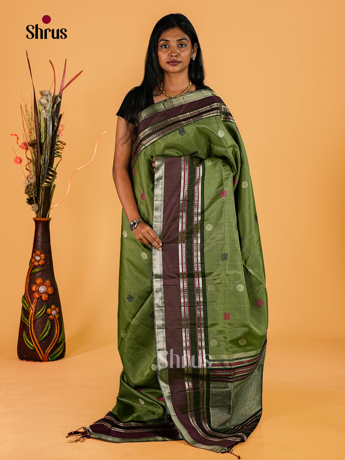 Soft Silk Saree - EI23036
