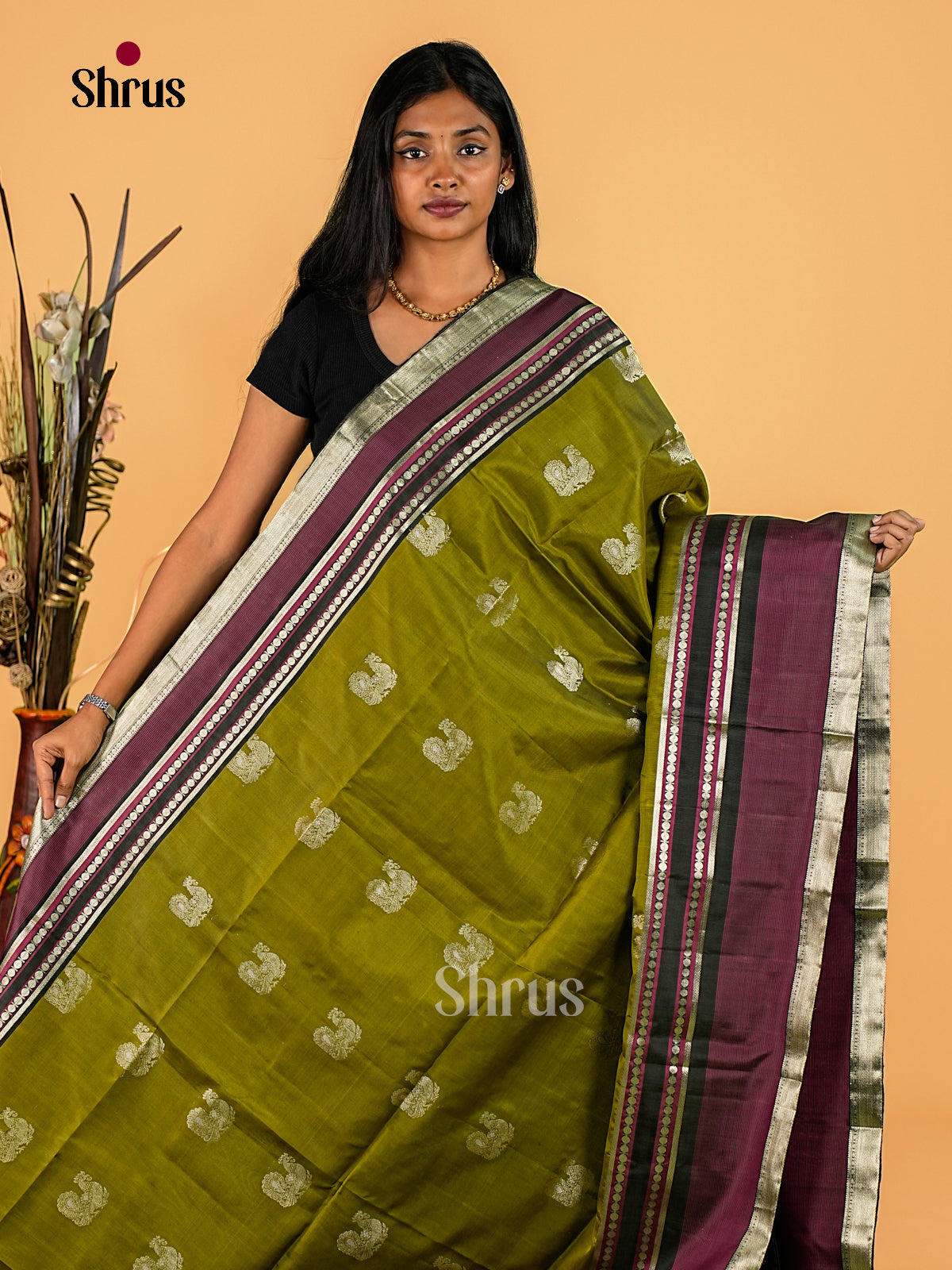 Soft Silk Saree - EI23040