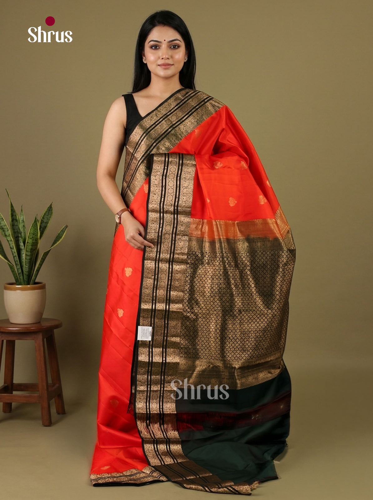Kanchipuram silk Saree - EI23063
