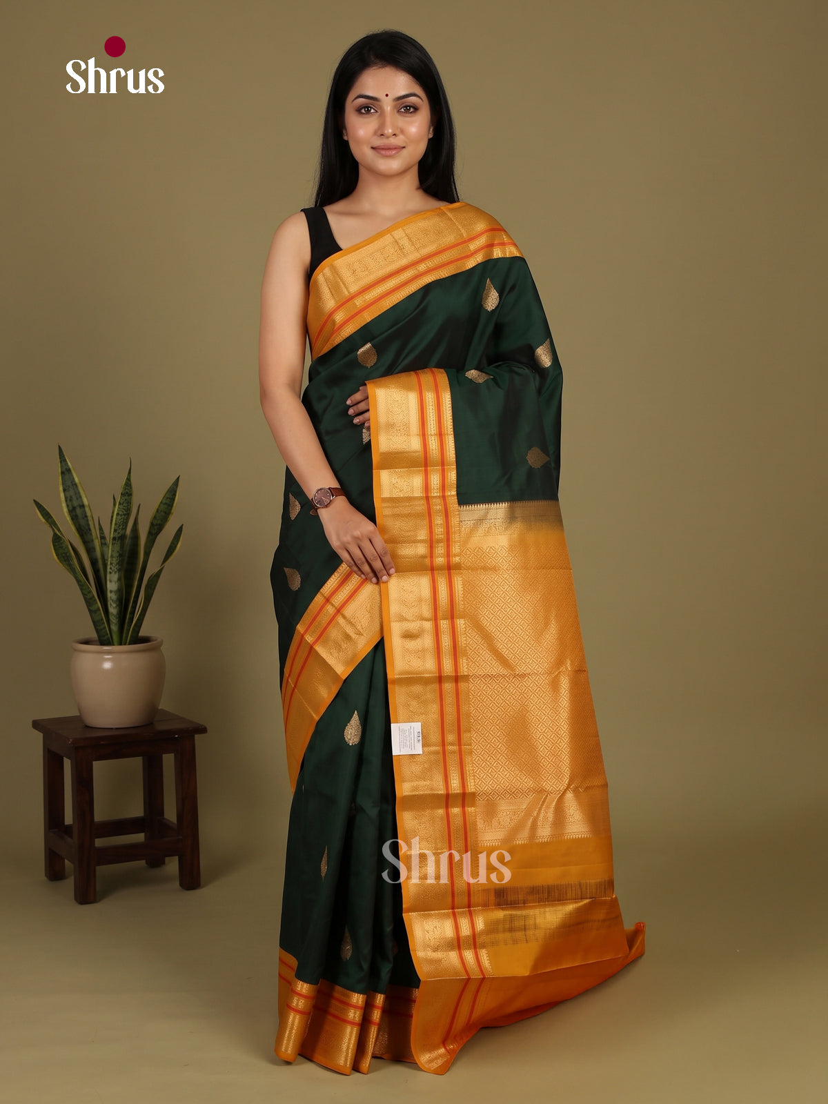 Kanchipuram silk Saree - EI23078
