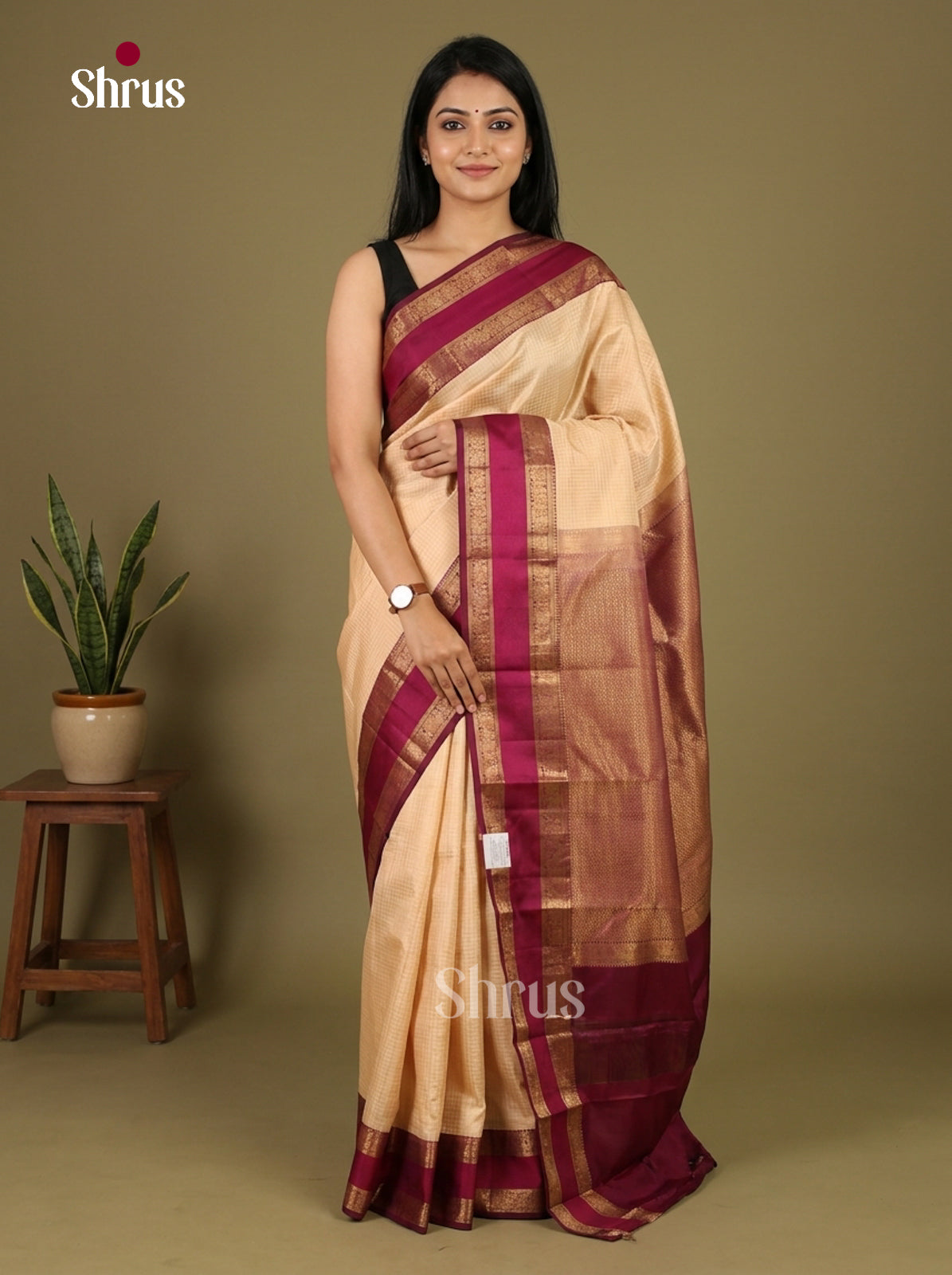 Kanchipuram silk Saree - EI23082