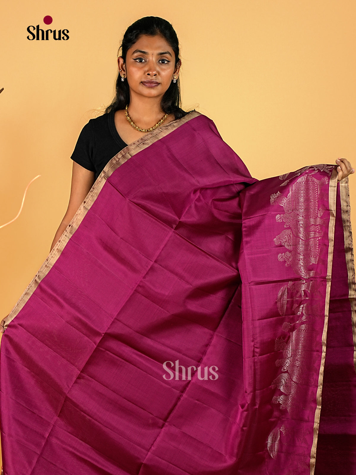 Soft Silk Saree - EI23092