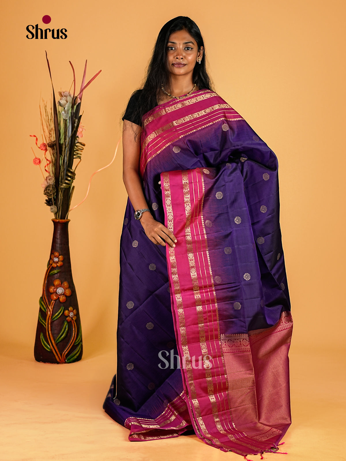 Soft Silk Saree - EI23110