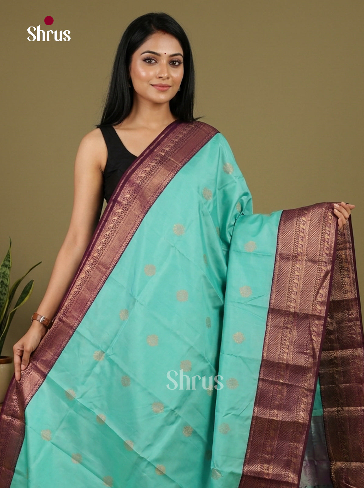 Kanchipuram silk Saree - EI23138