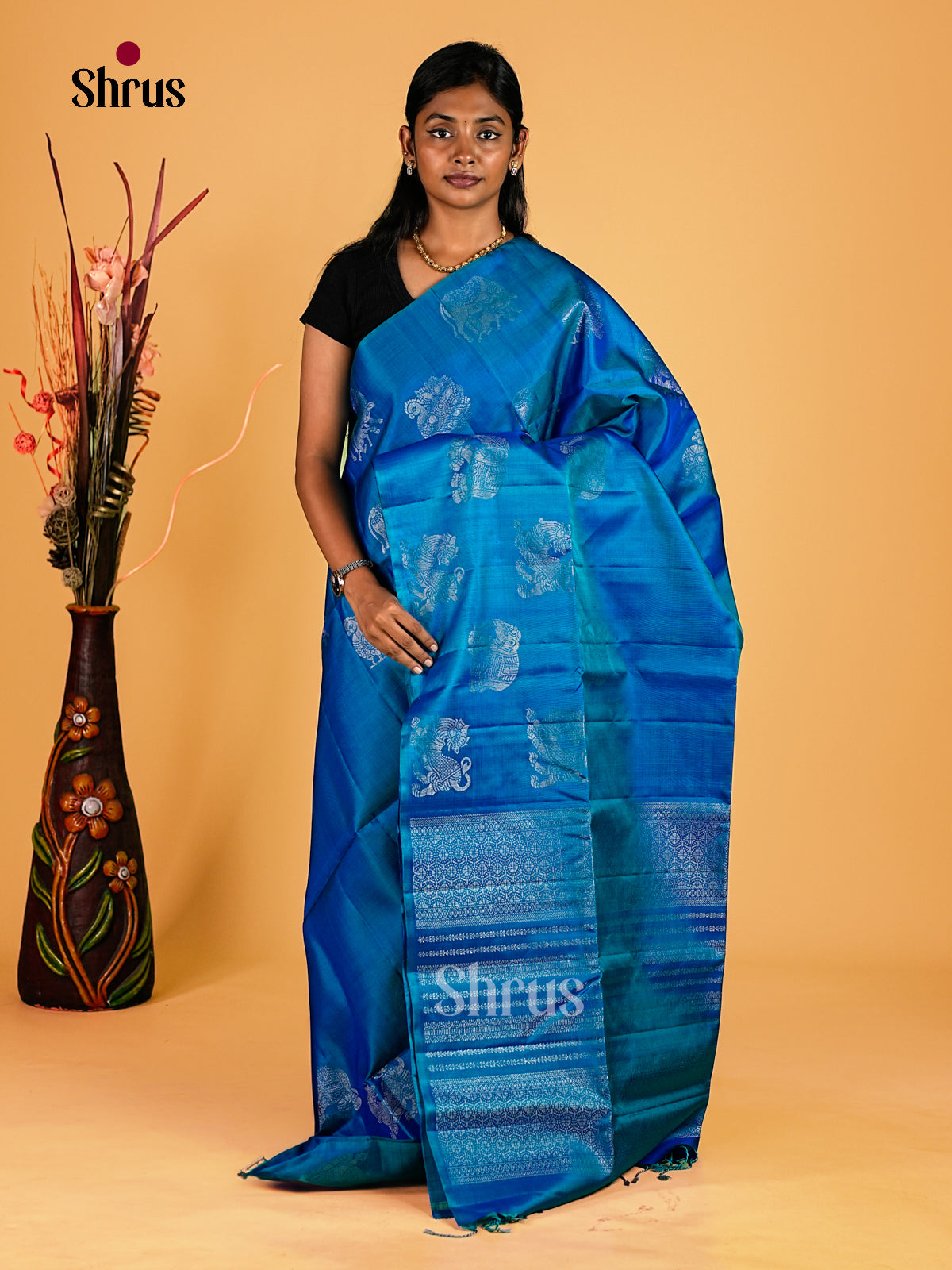 Soft Silk Saree - EI23164