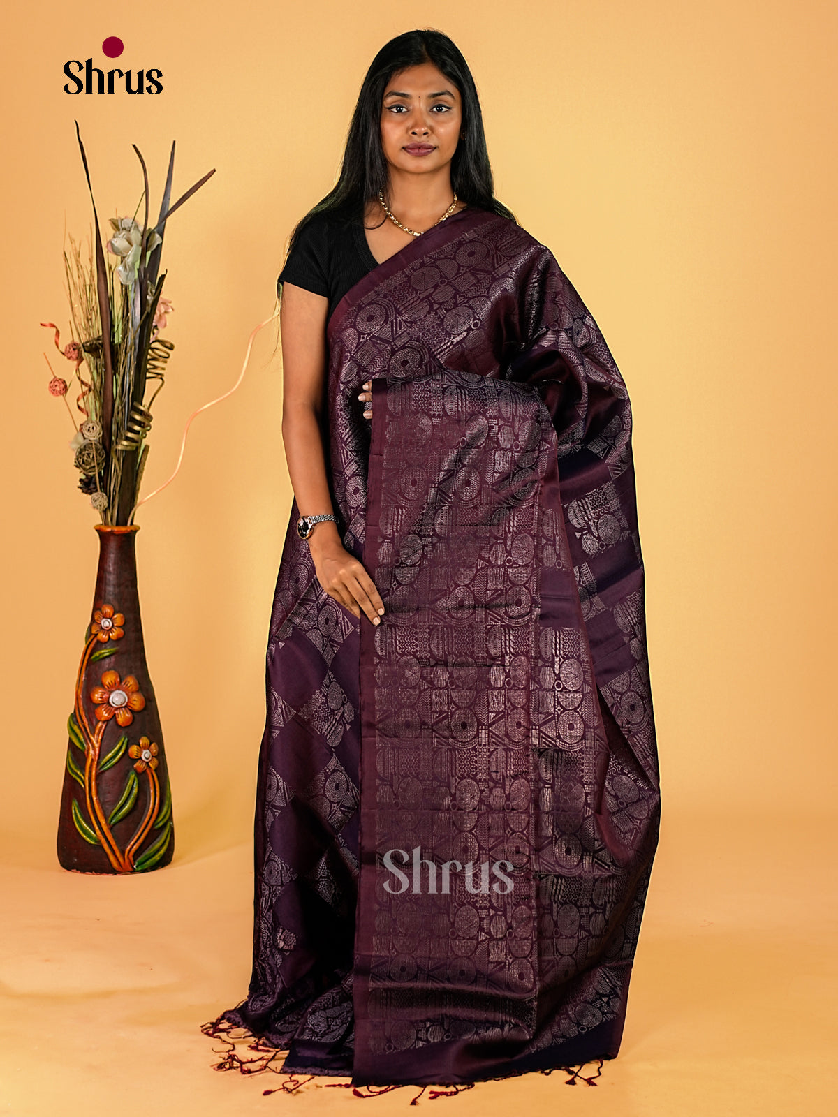 Soft Silk Saree - EI23166