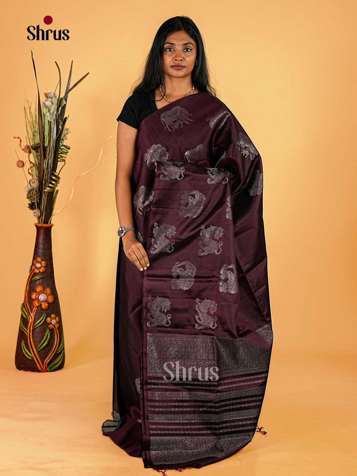 Soft Silk Saree - EI23176