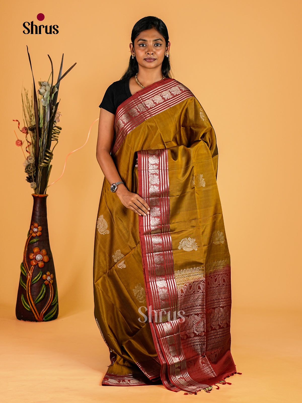 Soft Silk Saree - EI23186