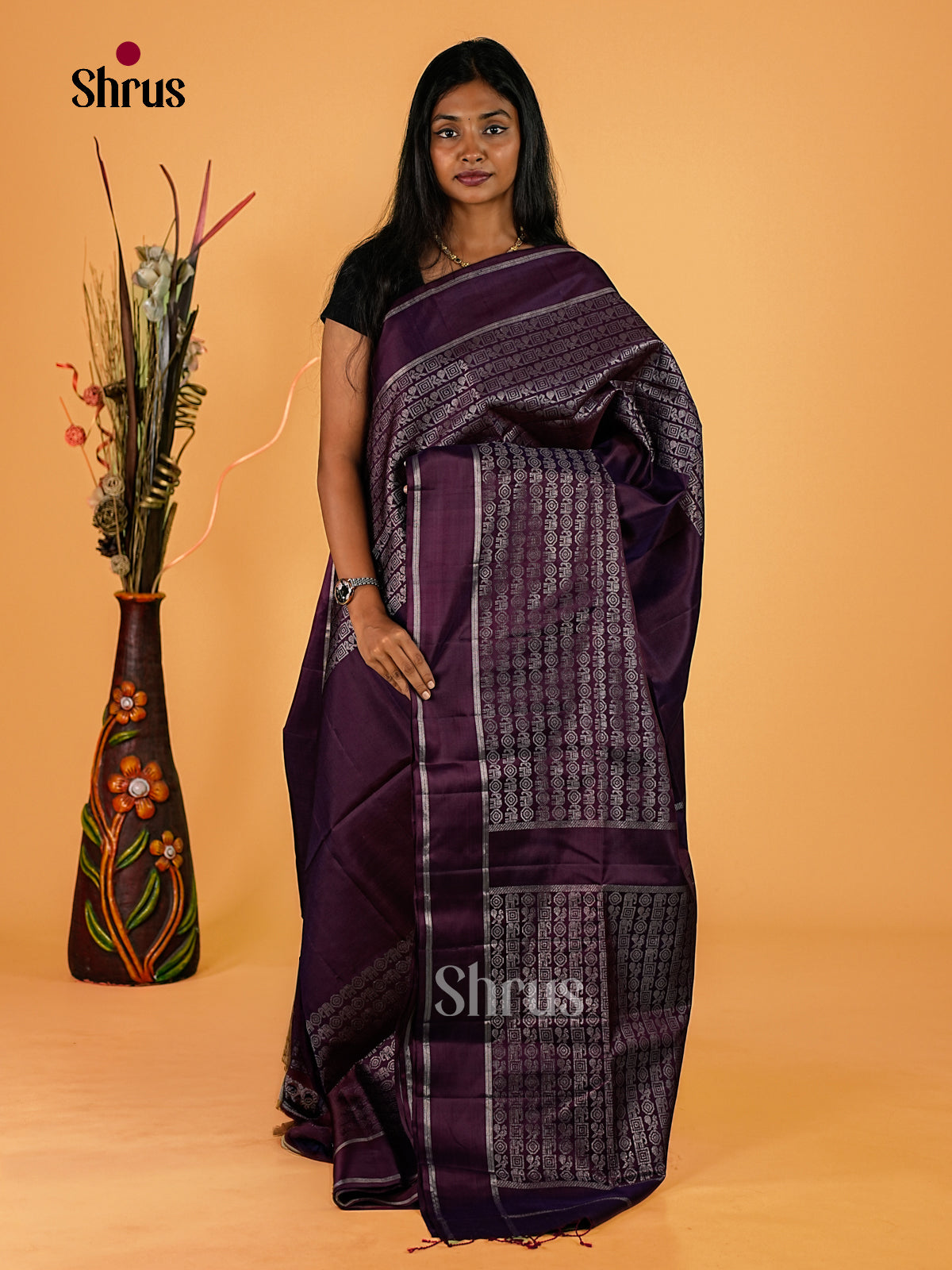 Soft Silk Saree - EI23188