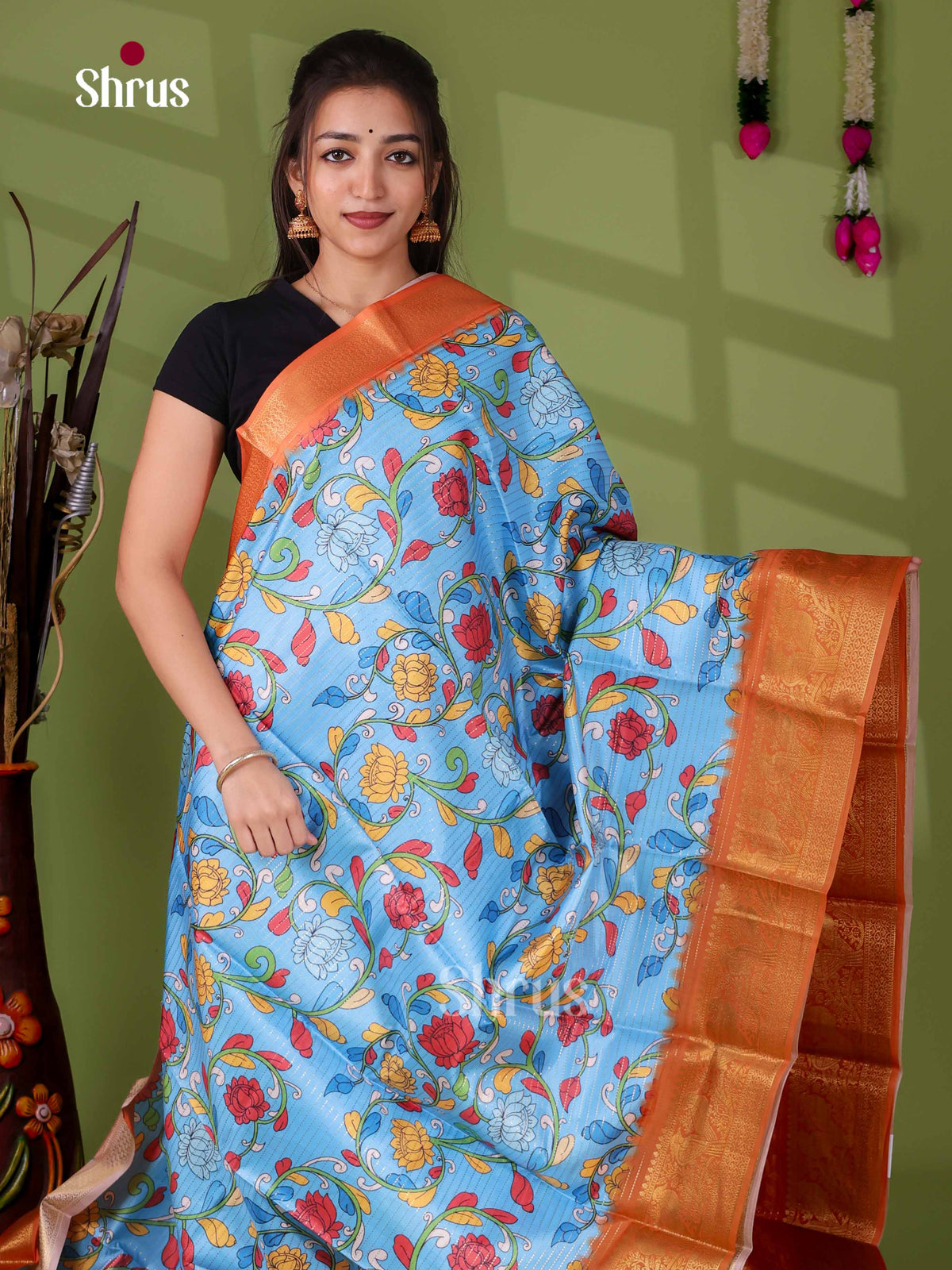 Semi Tussar Saree - EI24029