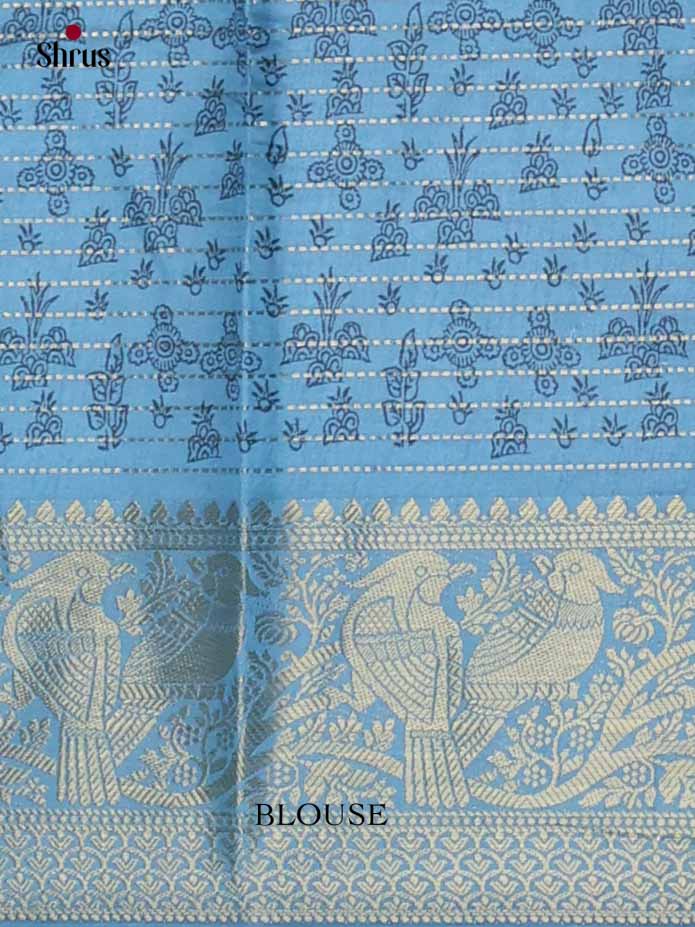 Semi Tussar Saree - EI24042