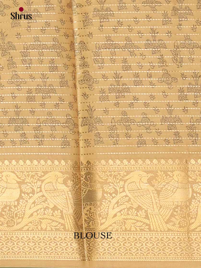 Semi Tussar Saree - EI24043