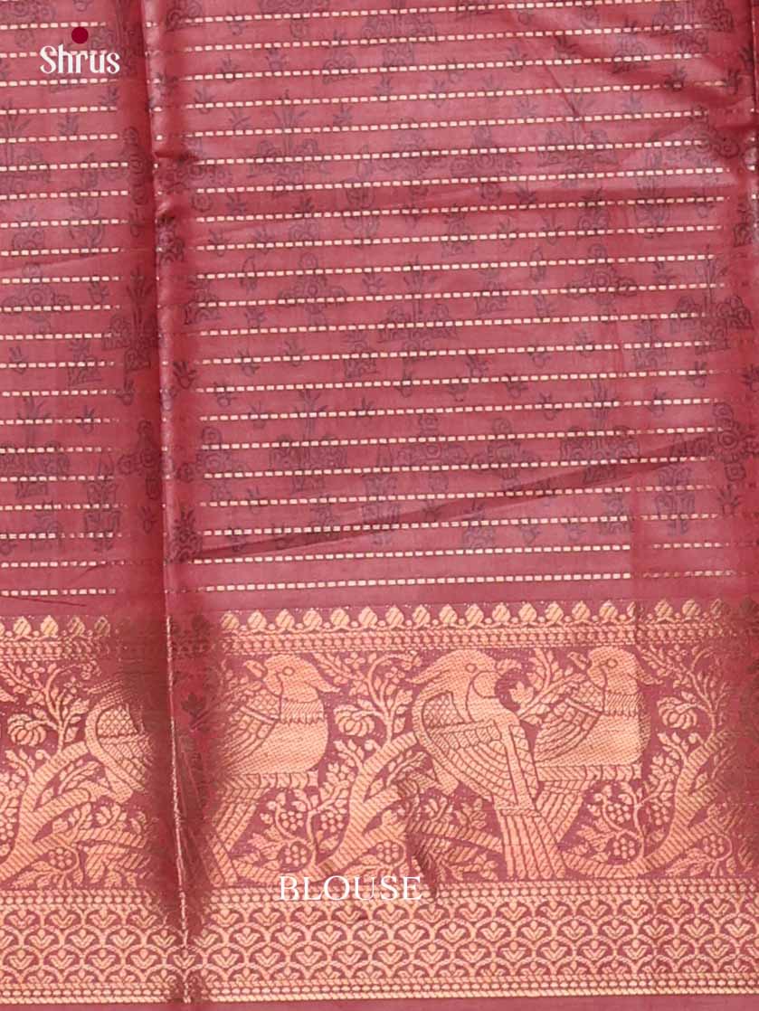 Semi Tussar Saree - EI24204